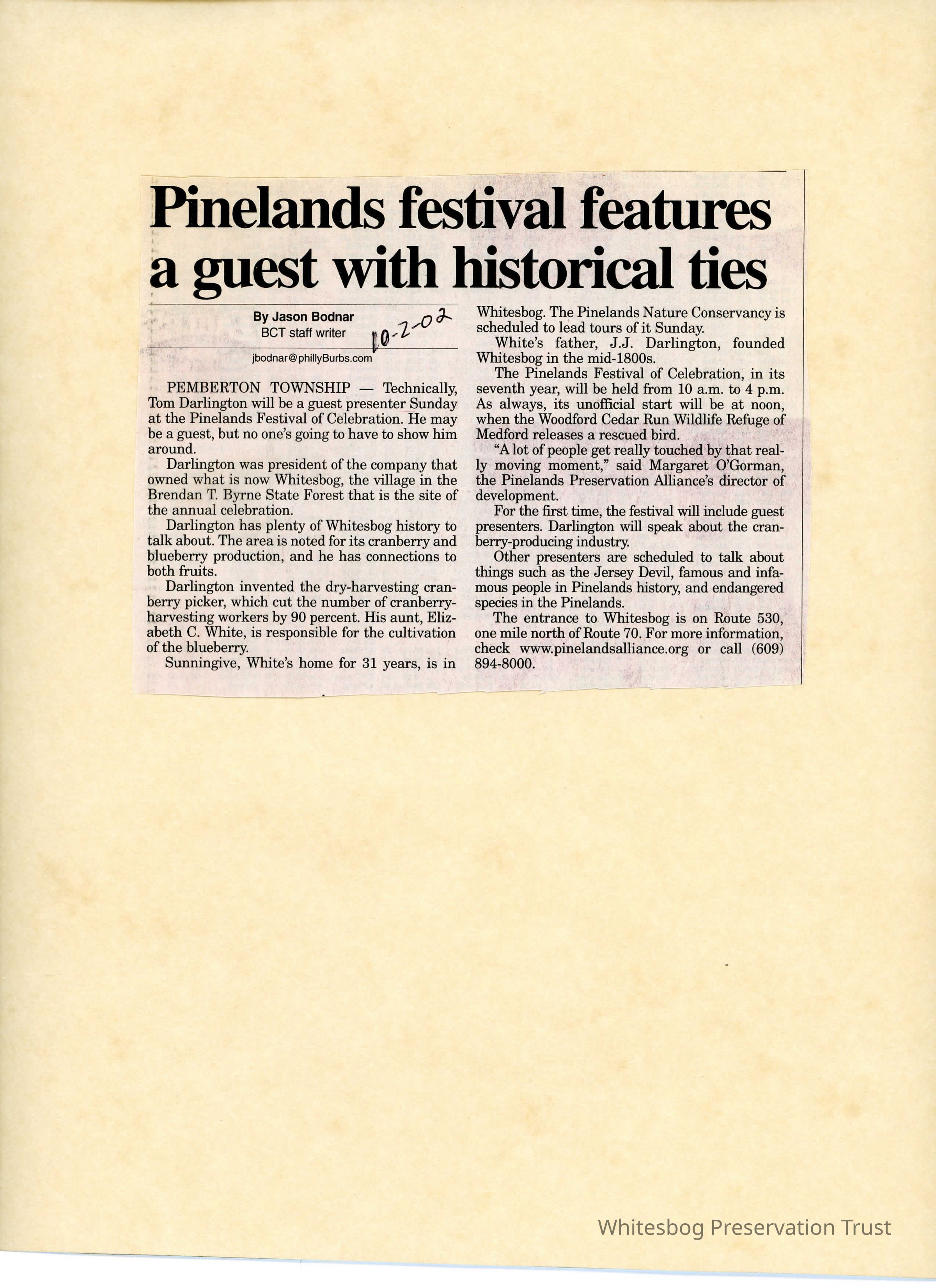          Burlington County Times picture number 1
   