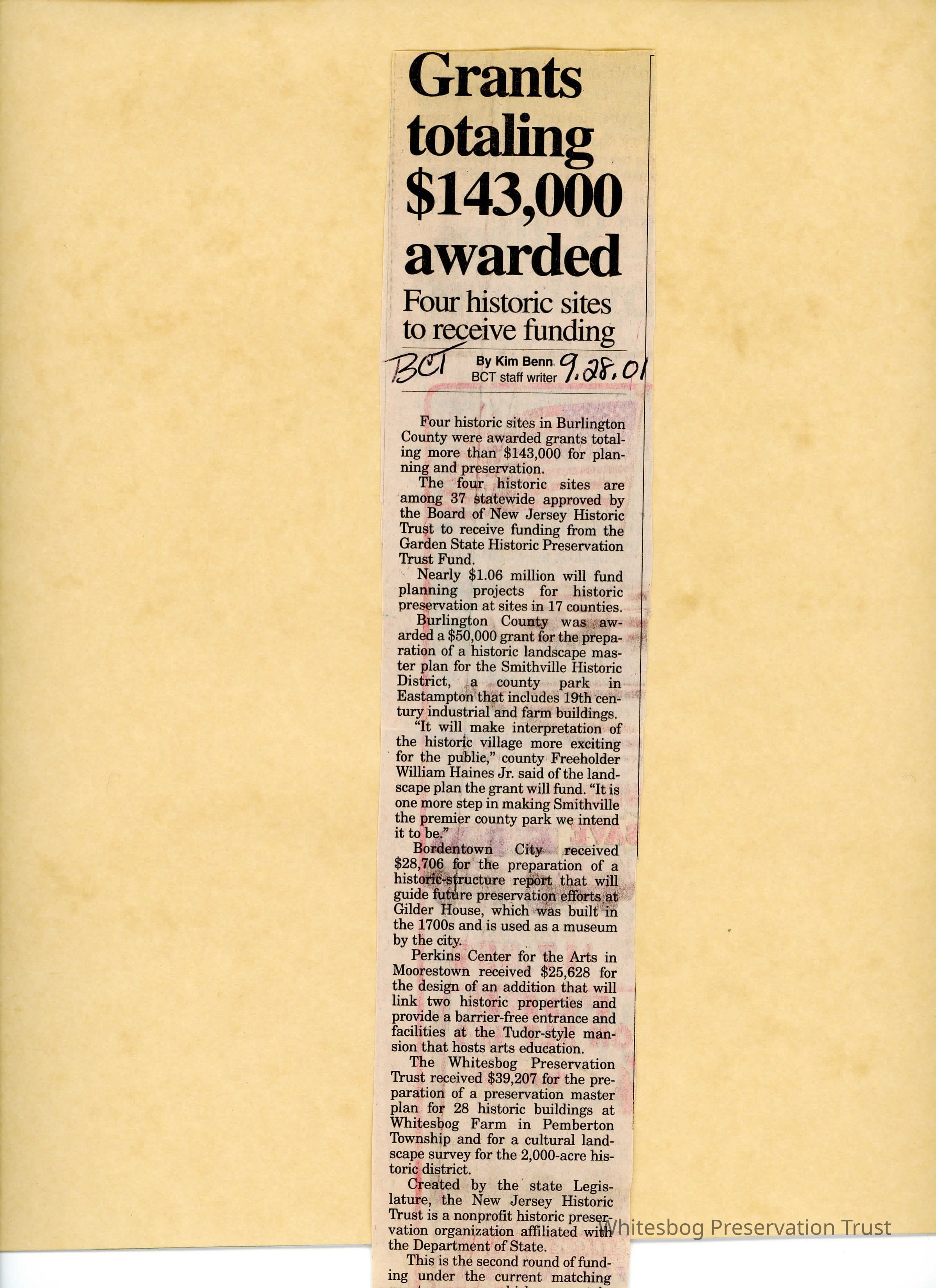          Burlington County Times picture number 1
   