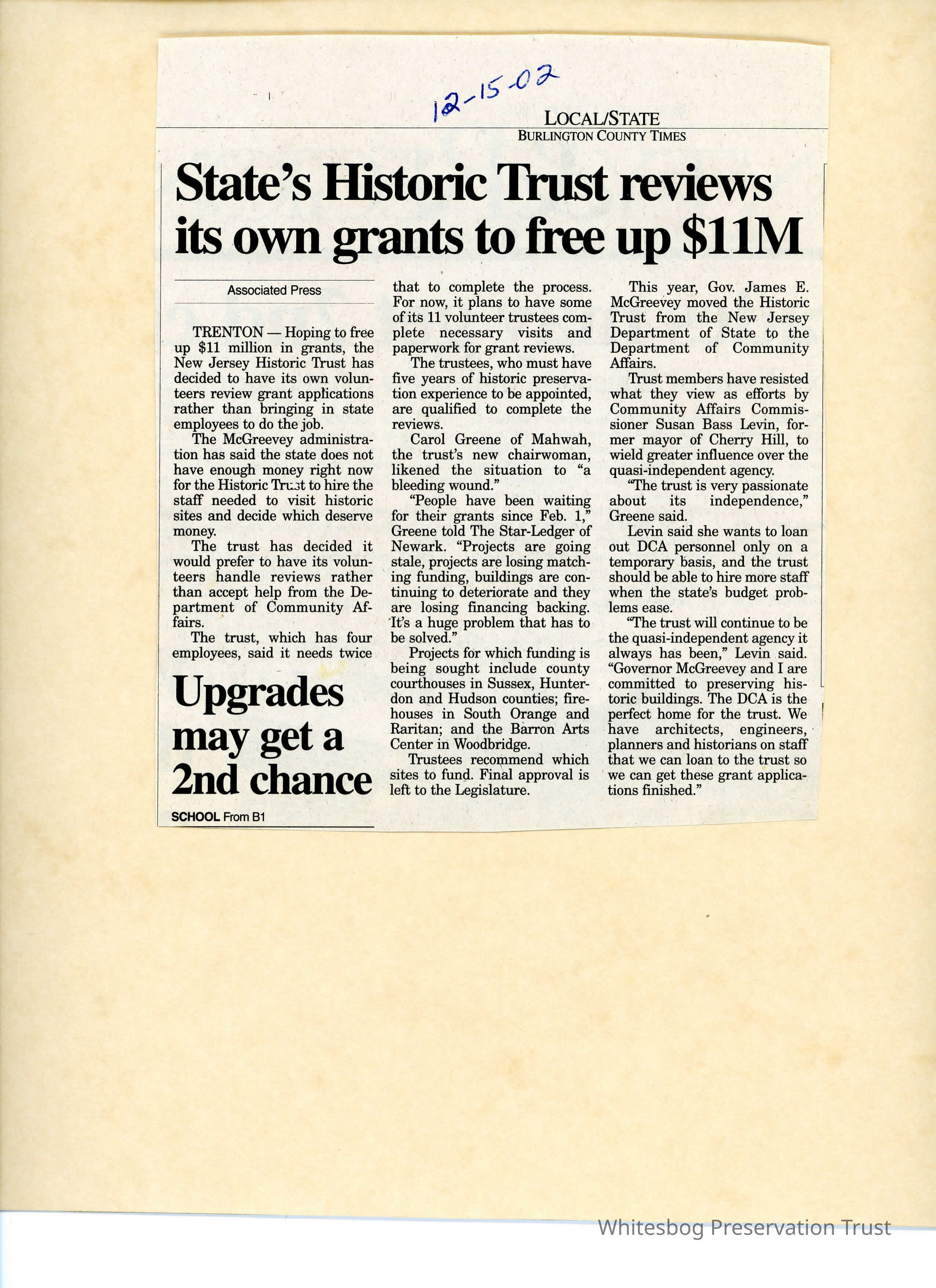          Burlington County Times picture number 1
   