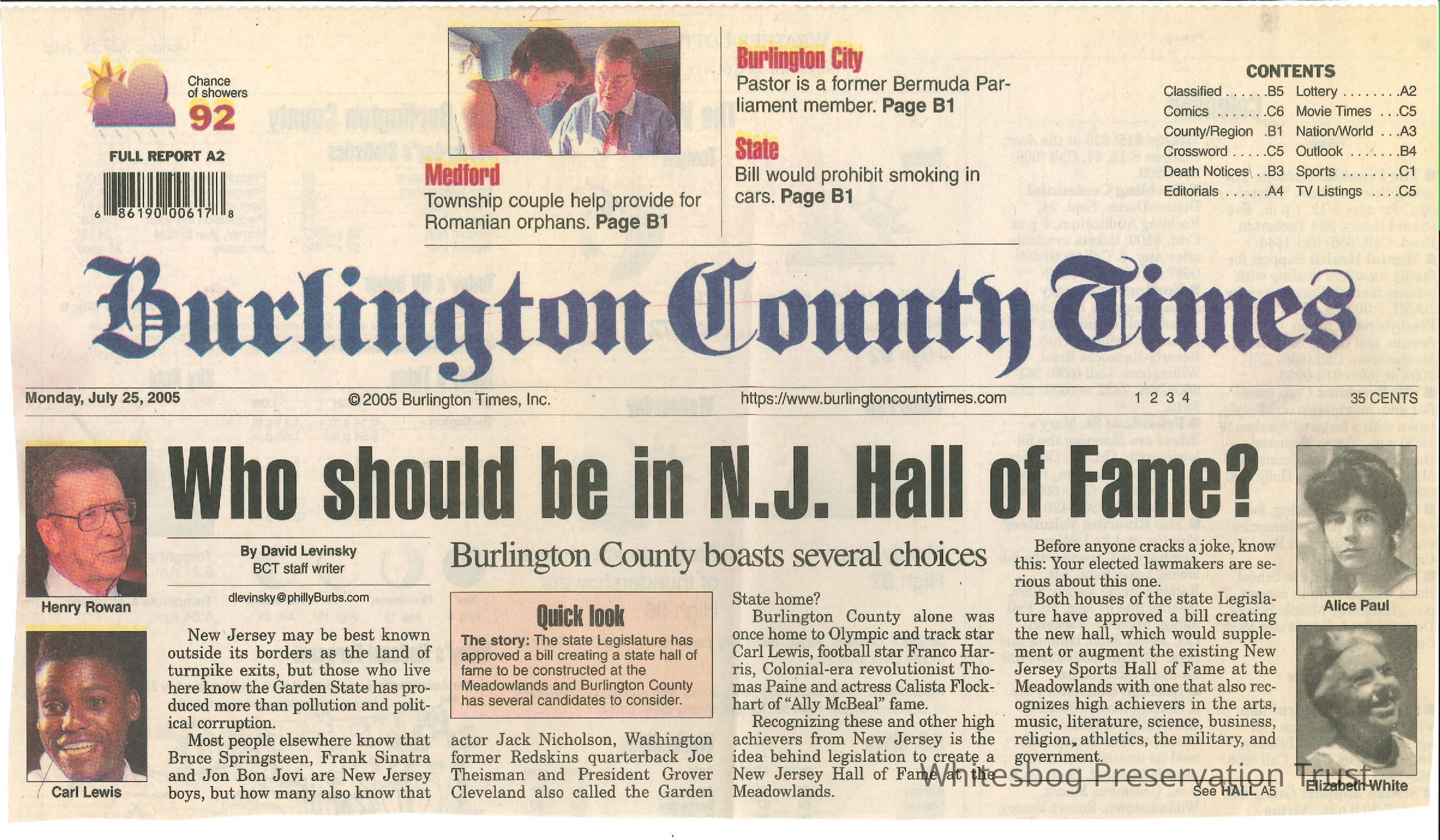          Burlington County Times picture number 1
   