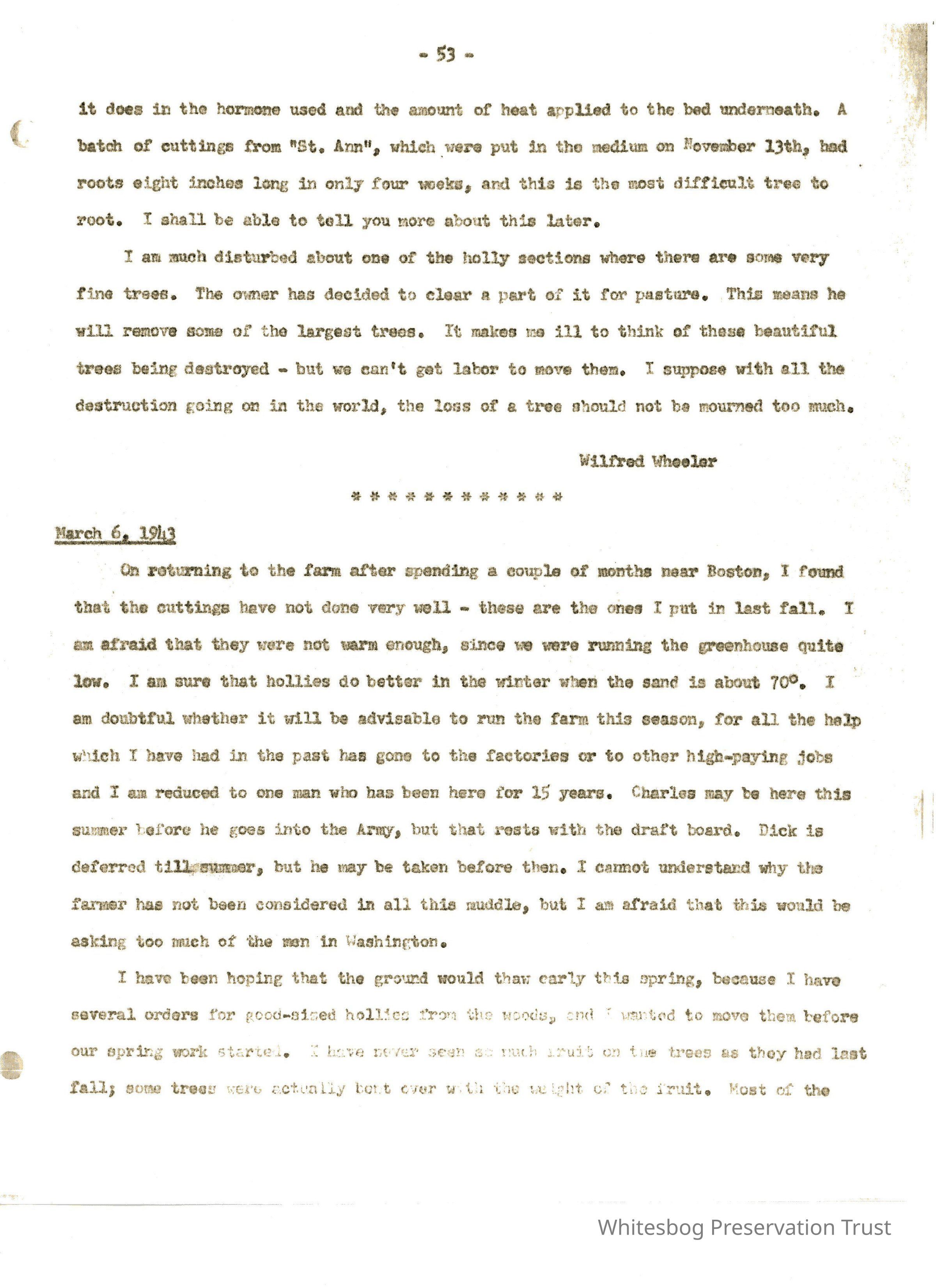 Letters, Wilfrid Wheeler picture number 1