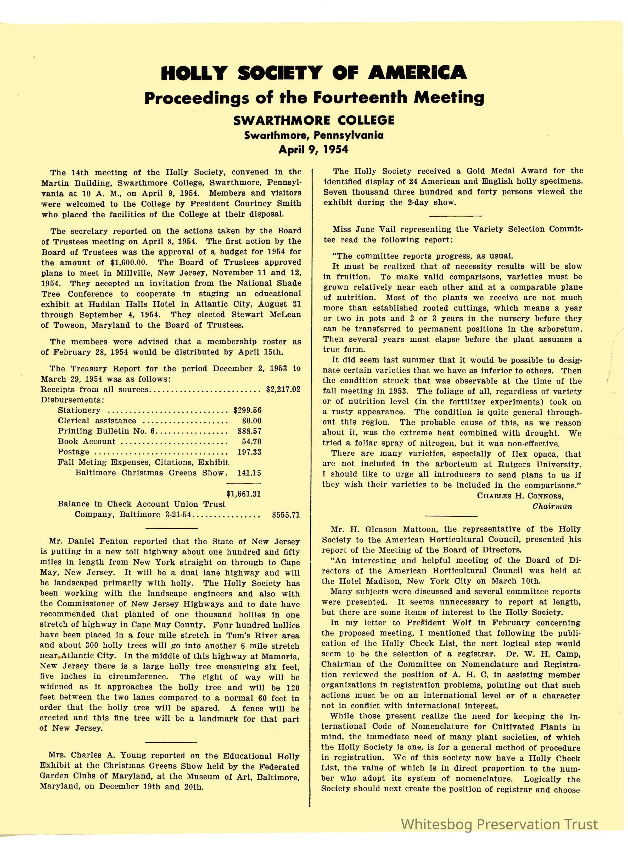 Proceedings of the Fourteenth Meeting of the HSA picture number 1