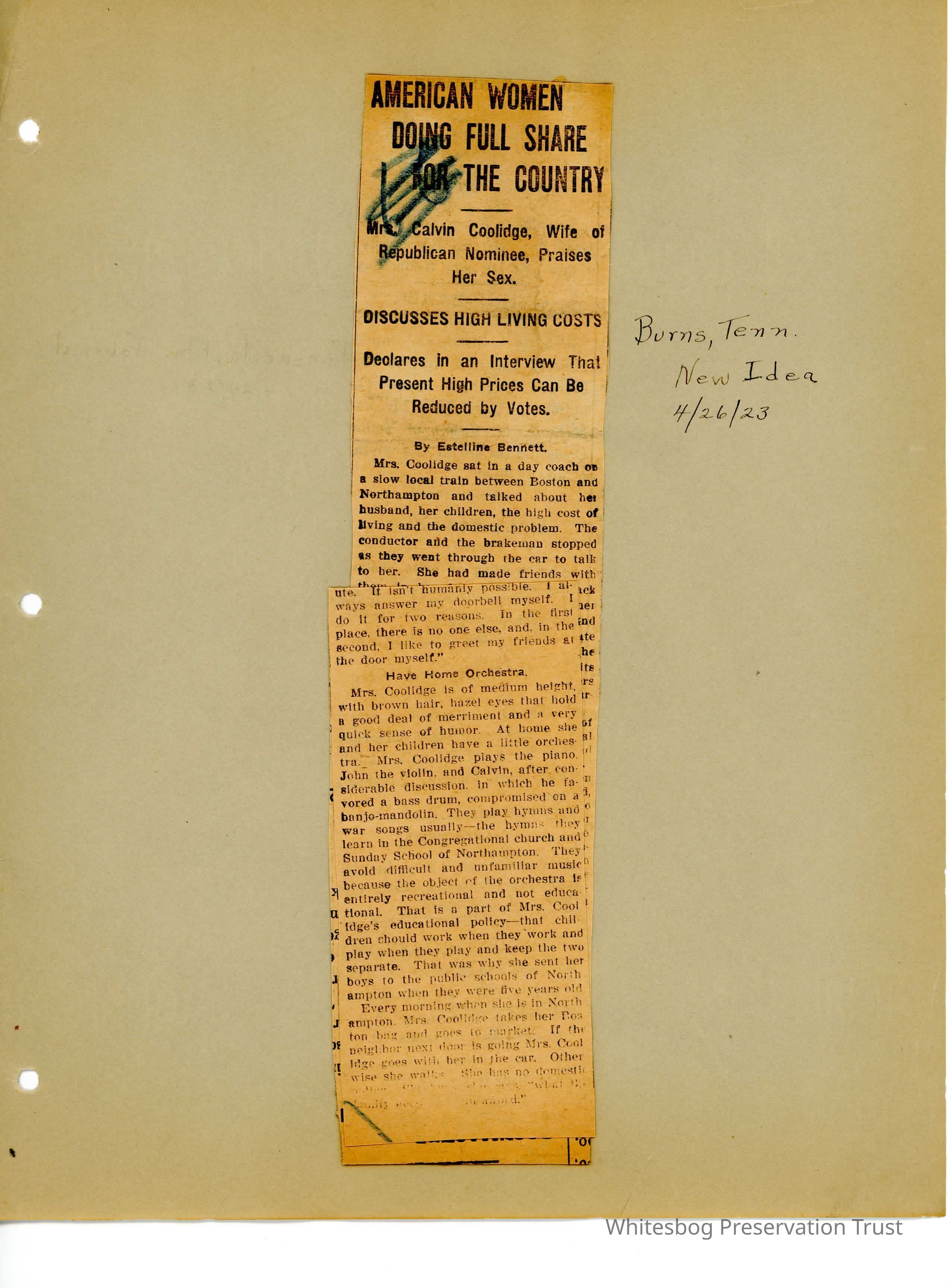          Newspaper Clippings picture number 1
   