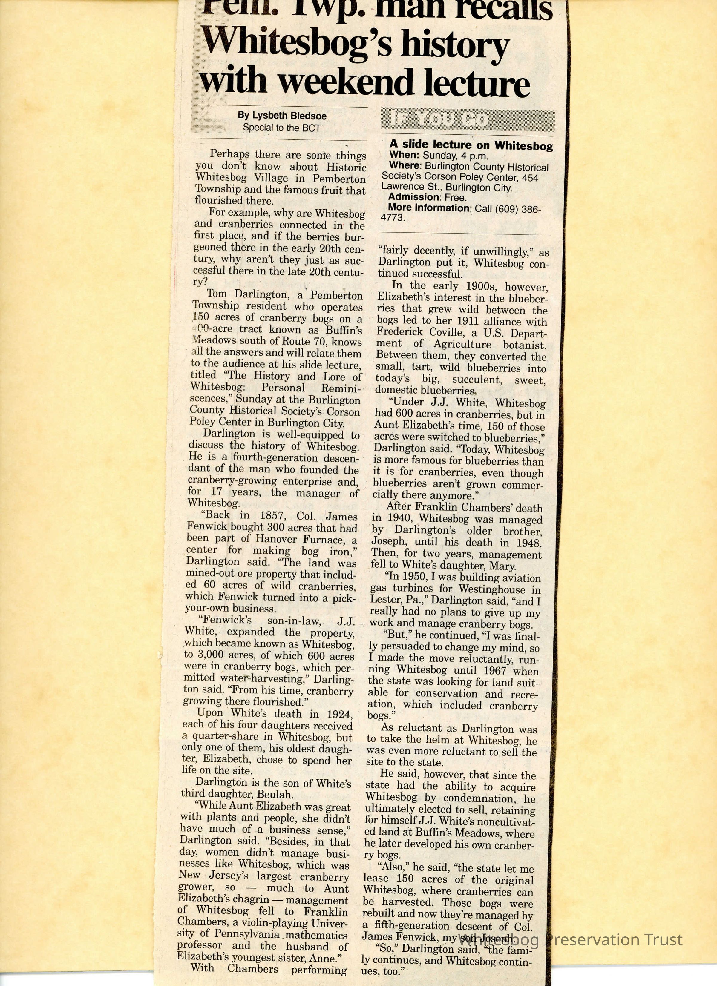          Burlington County Times picture number 1
   