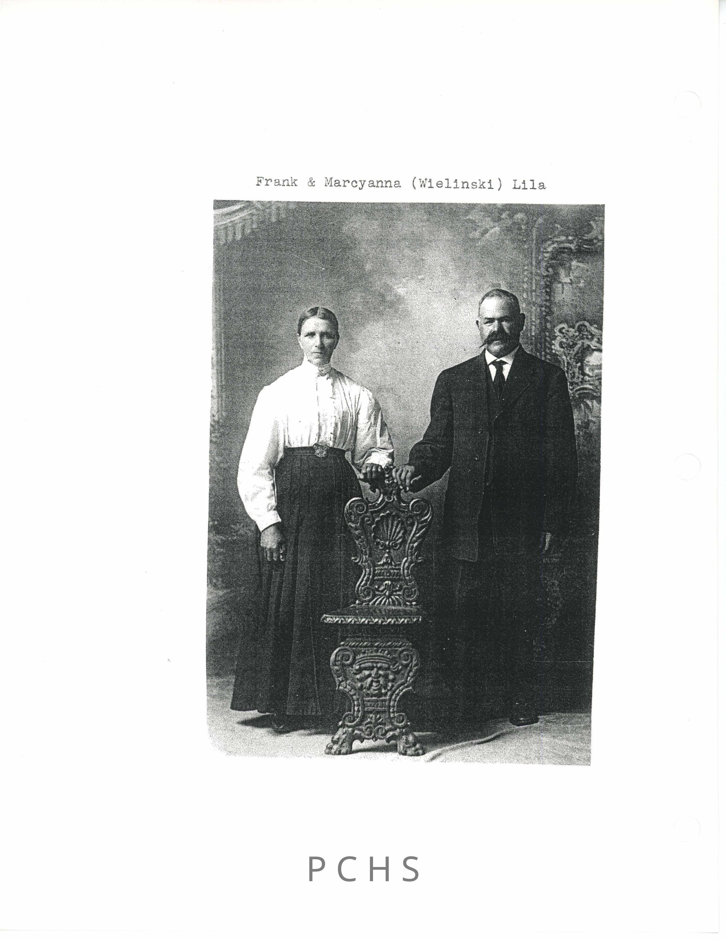 Photos from the Frank and Anna Lila family history binder