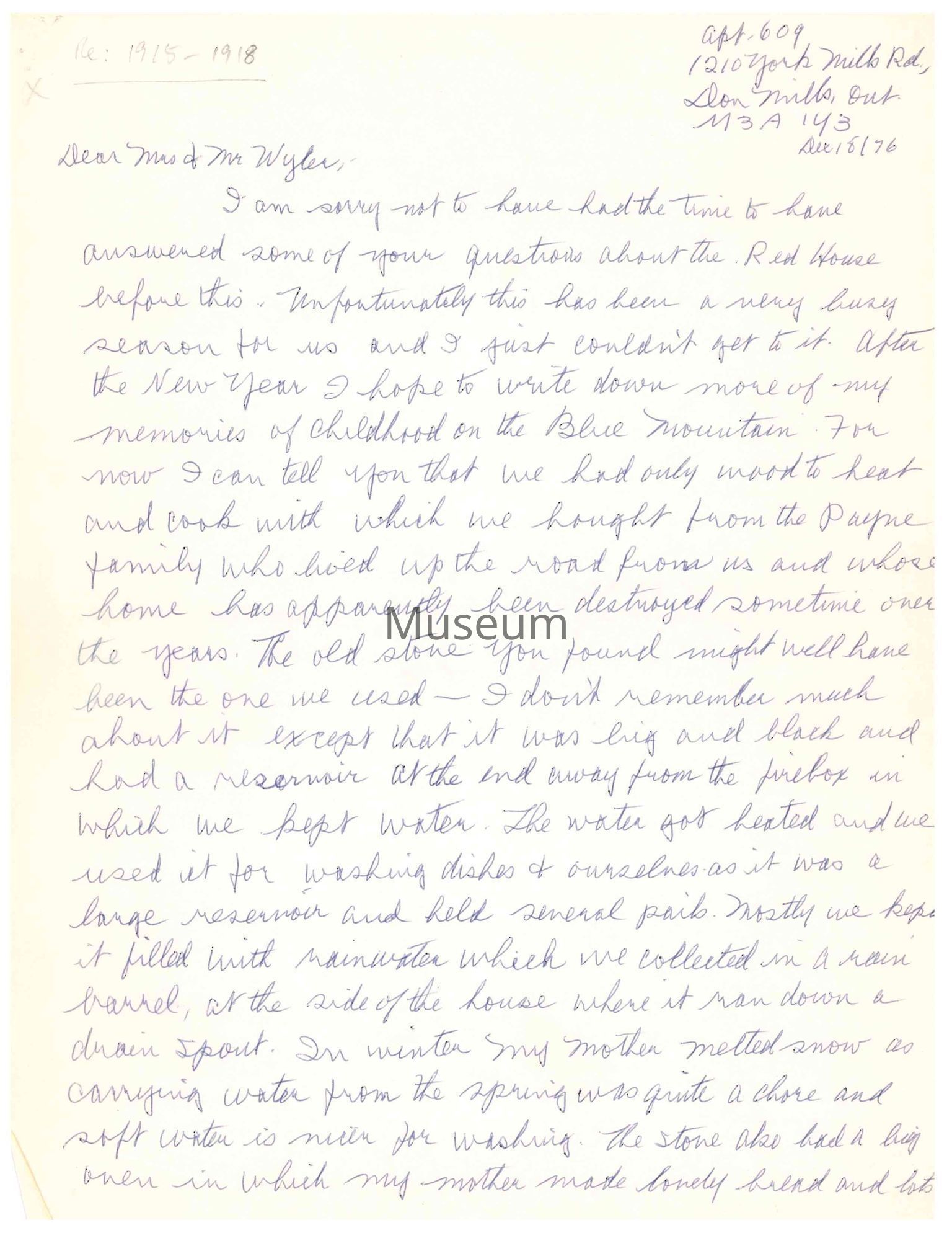 Letter/Letters Collection