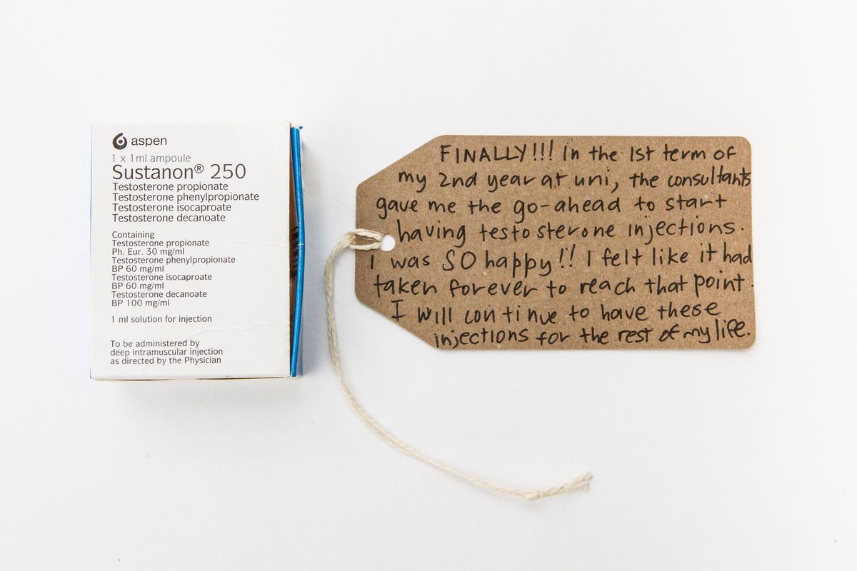 Sustanon box and unused ampoule.