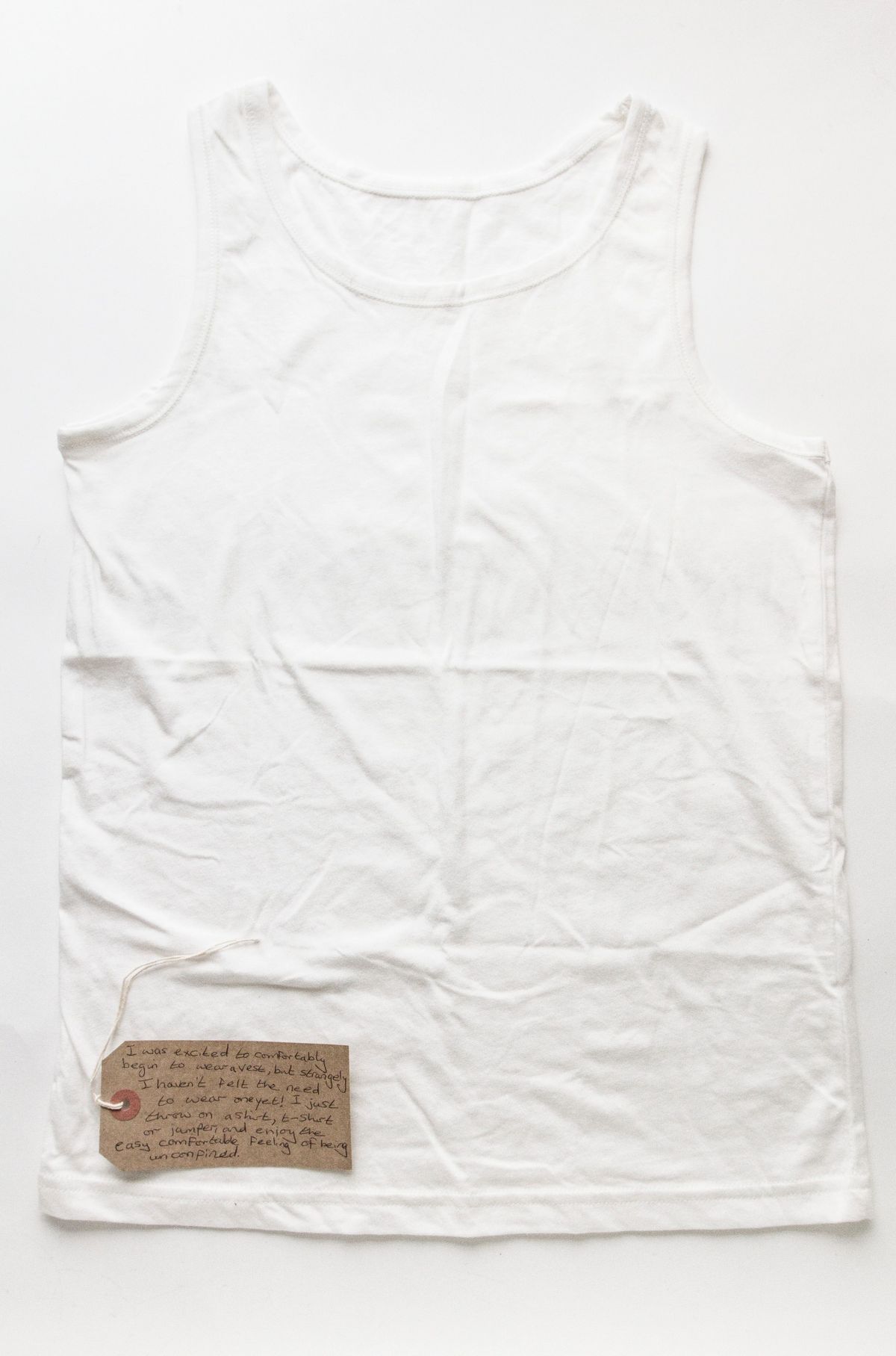 A white vest.