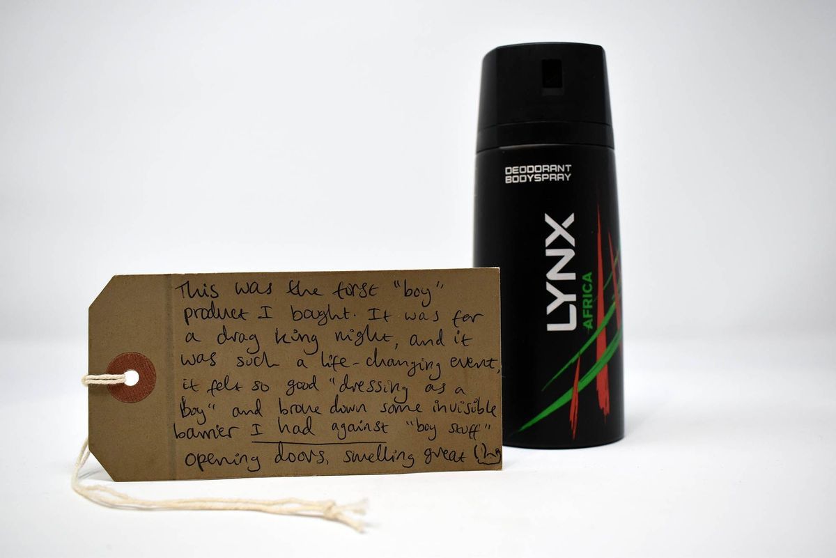 Can of "Lynx Africa" deodorant bodyspray.