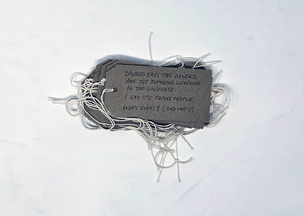 Tags from Museum of Transology's 8th Birthday & Trans Pride UK launch (x24)