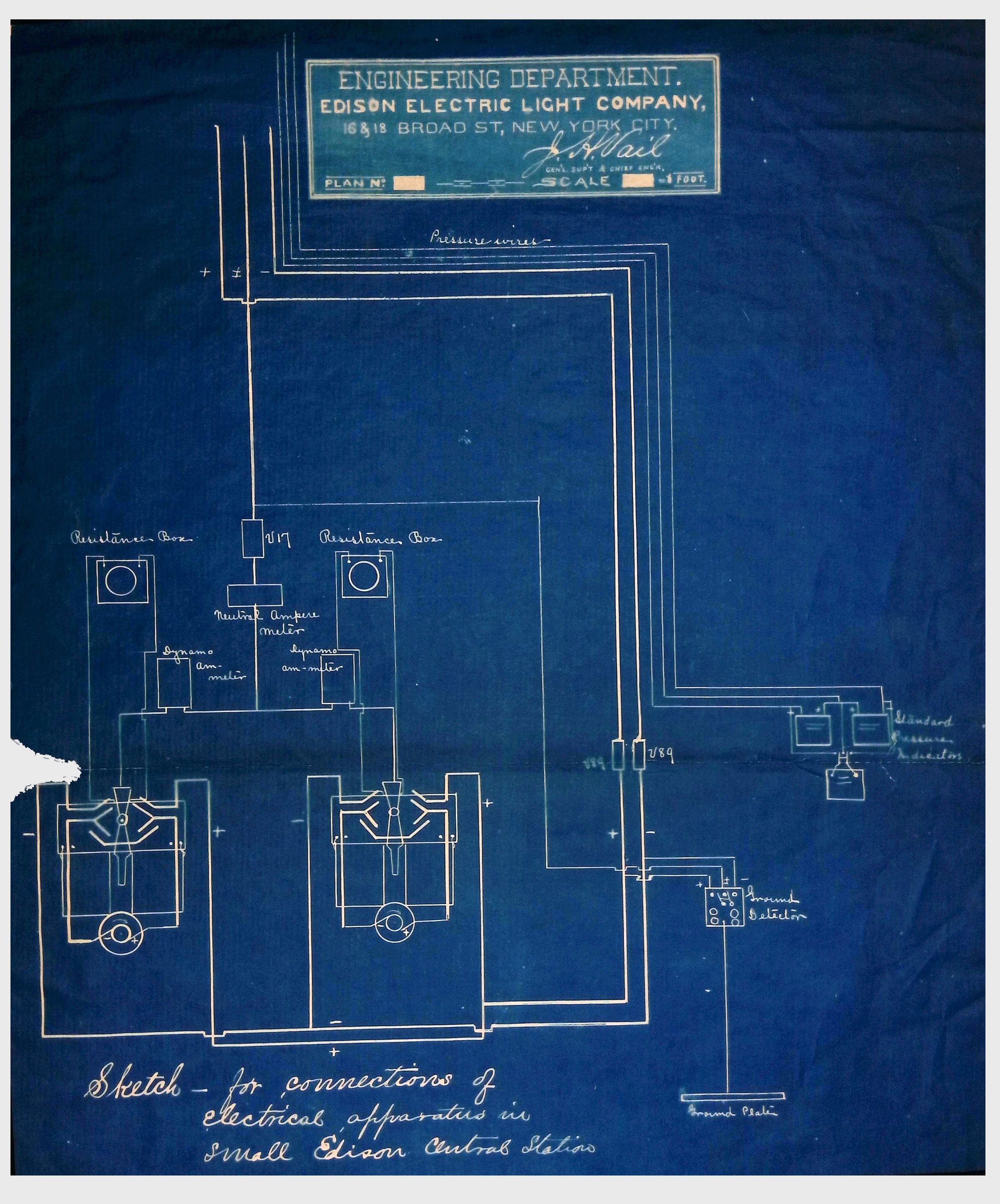 Generator and Motor System at the Chicago, Rock Island and Pacific Railway, (2 folders, ca. 1890) picture number 1