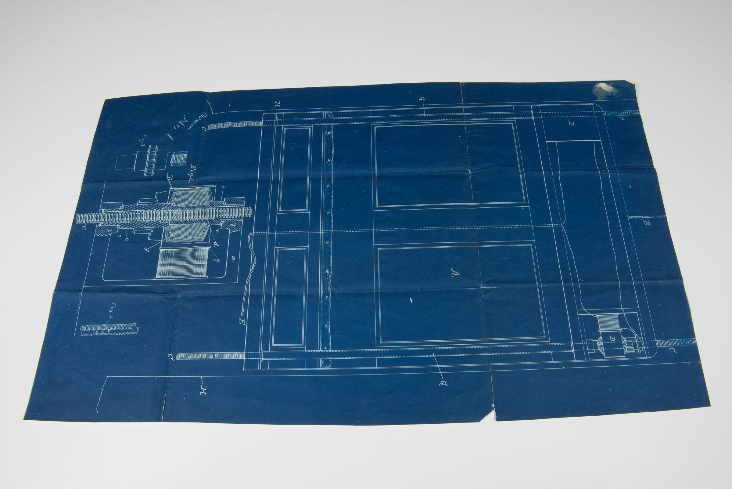 Blueprint of a design for a Safety Electric Elevator picture number 1