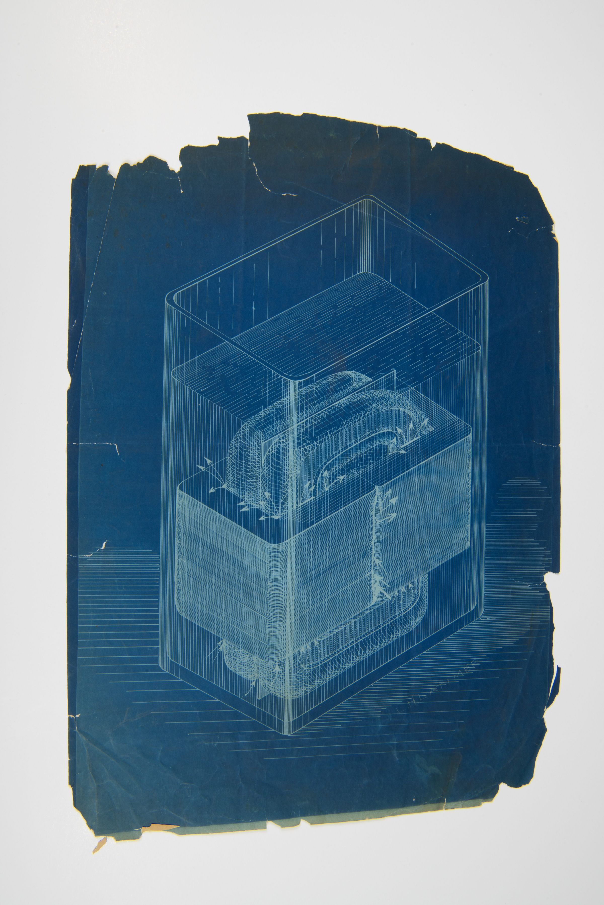 Technical Blueprint of an Electrical Device picture number 1