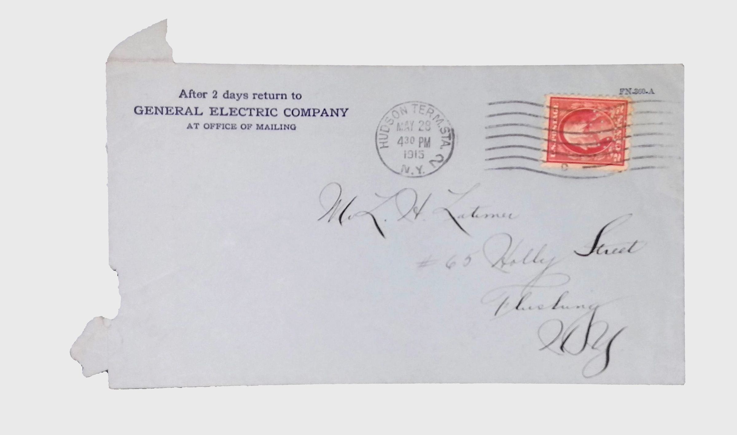 Correspondence Sent and Received, (24 folders, 1879-1923) picture number 1