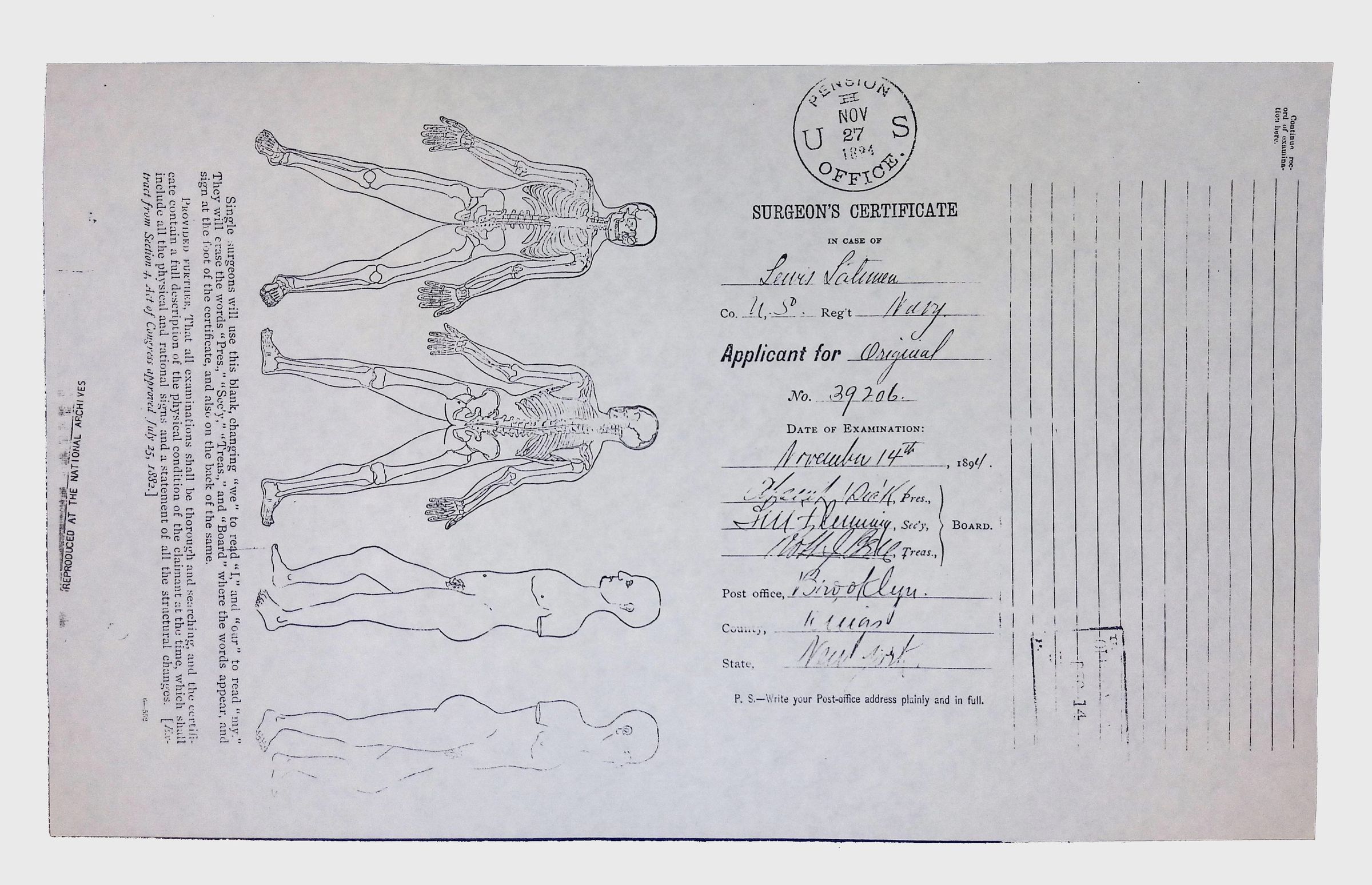 Financial Records Pension Fund, (1 folder, 1894-1932) picture number 1