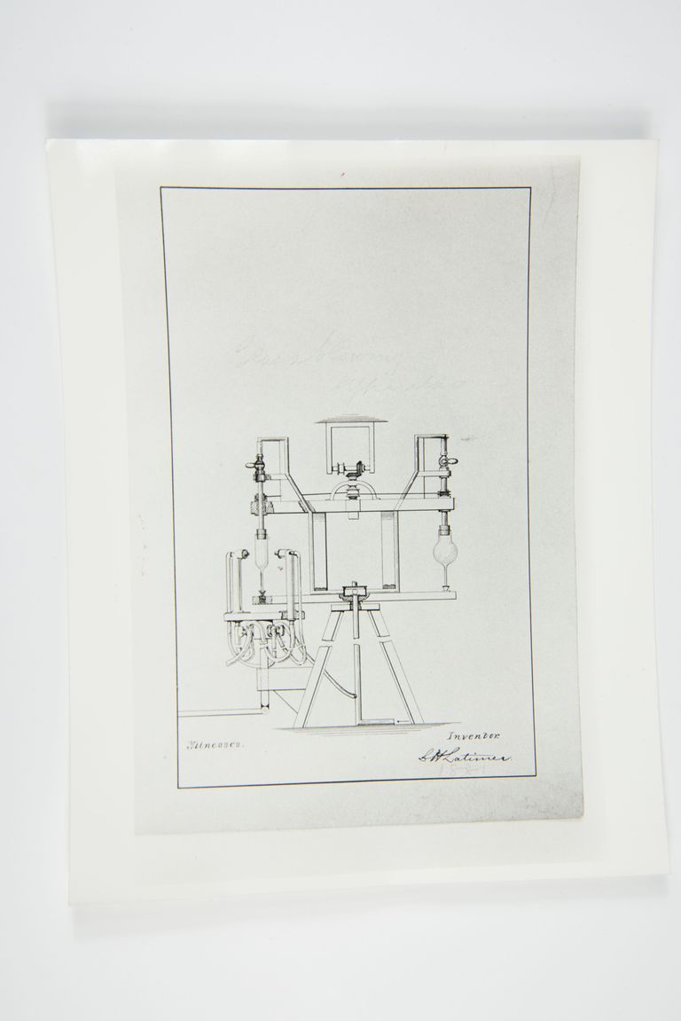 Lewis Latimer’s Invention Drawing picture number 1