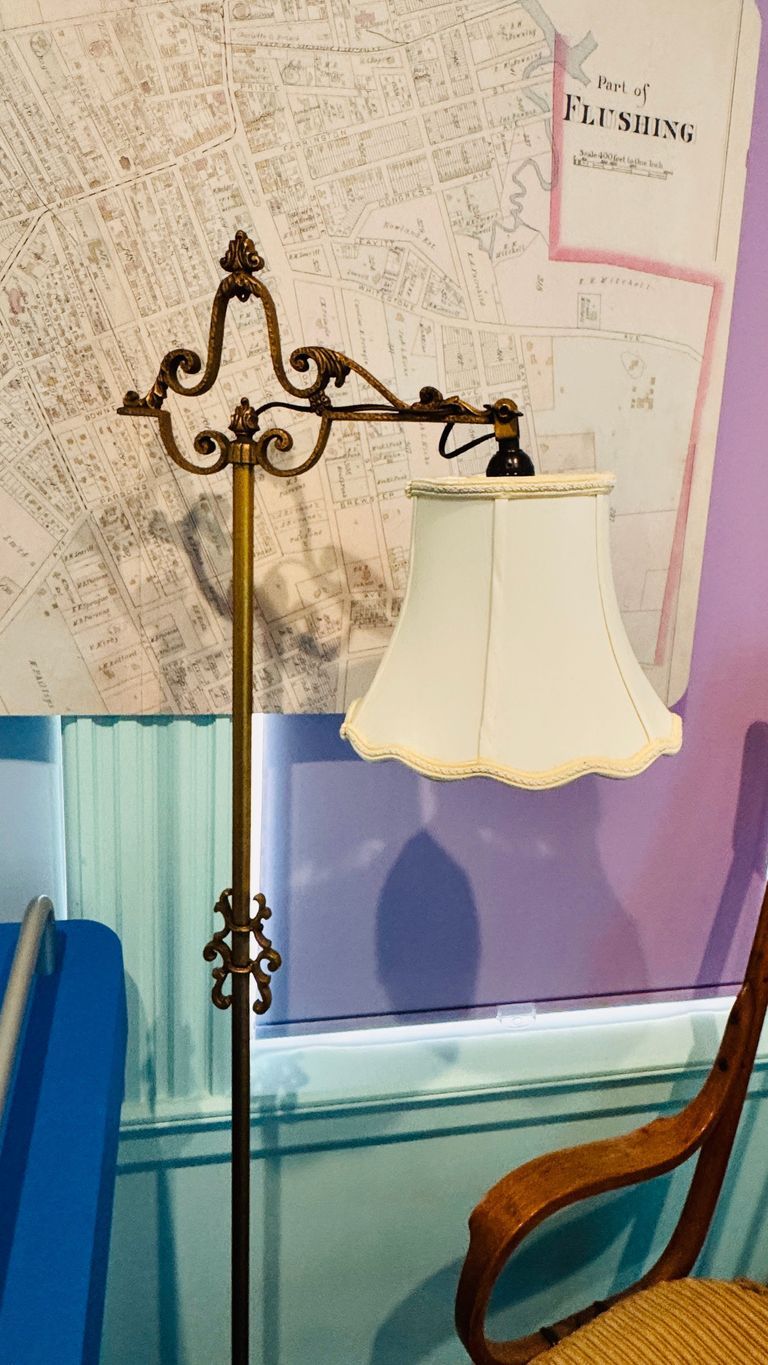 Ornate Brass Floor Lamp picture number 1