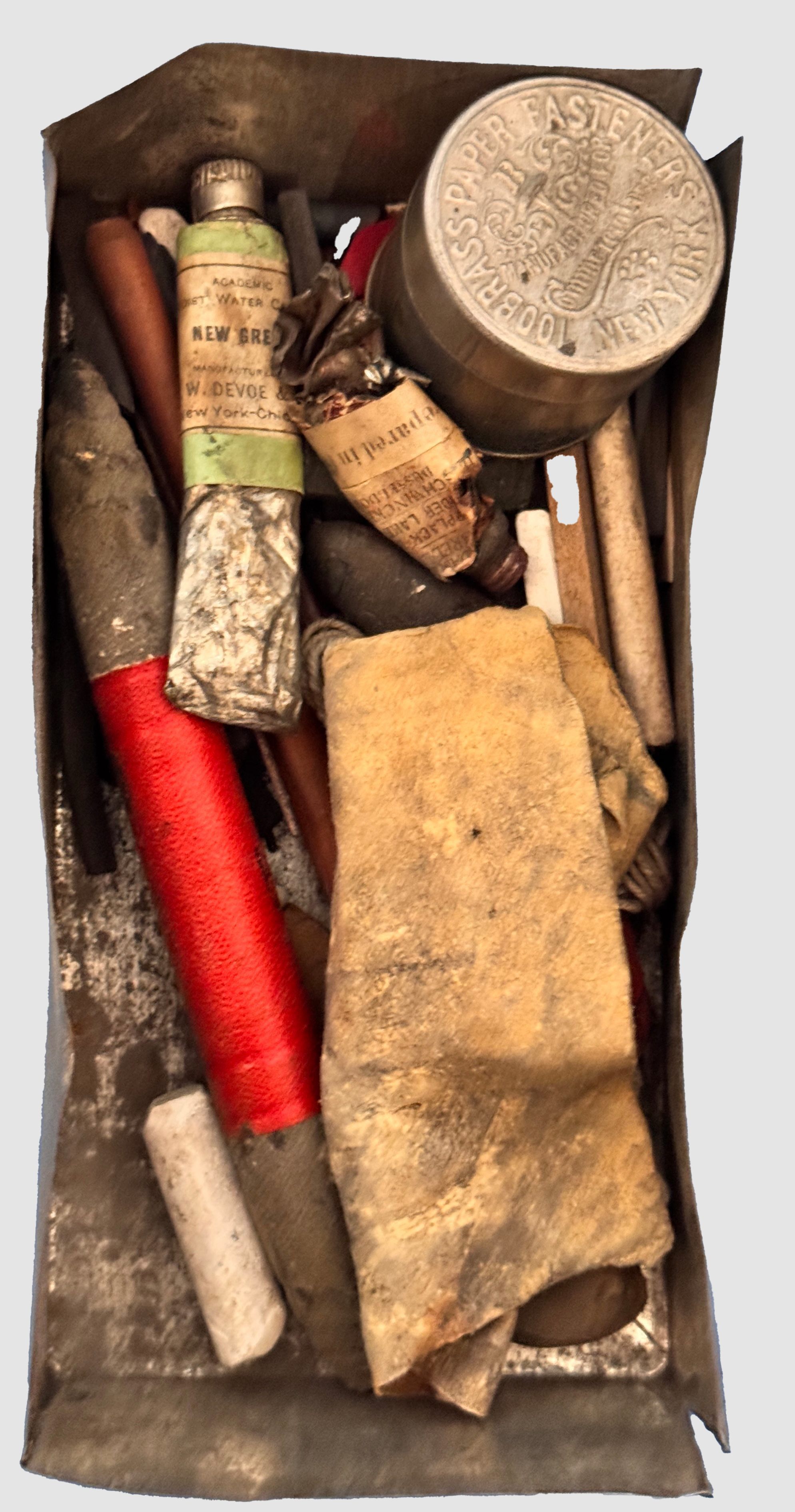 Box of Artist and Draftsman Supplies picture number 1