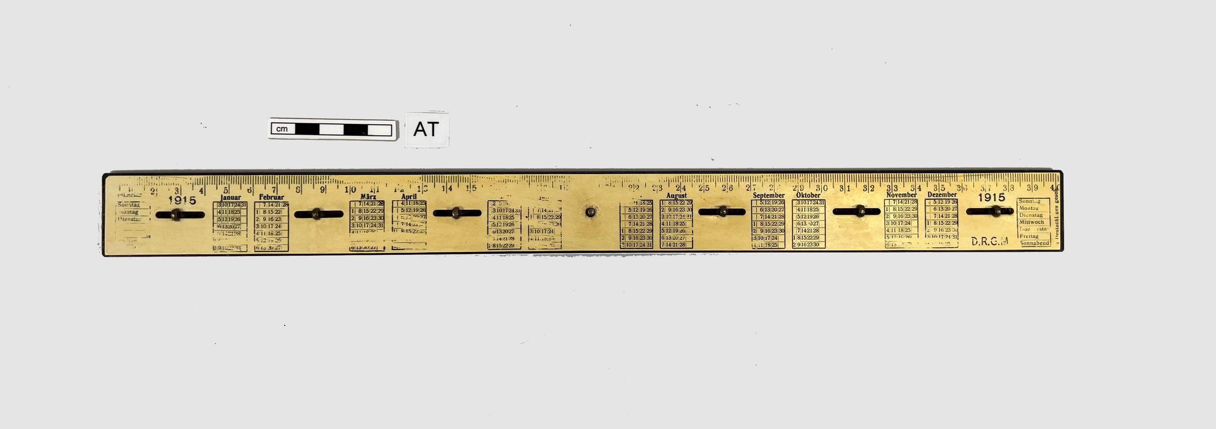 Metal Backed Ruler picture number 1