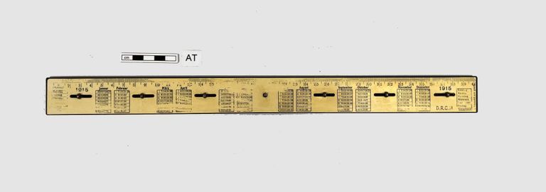 Metal Backed Ruler picture number 1