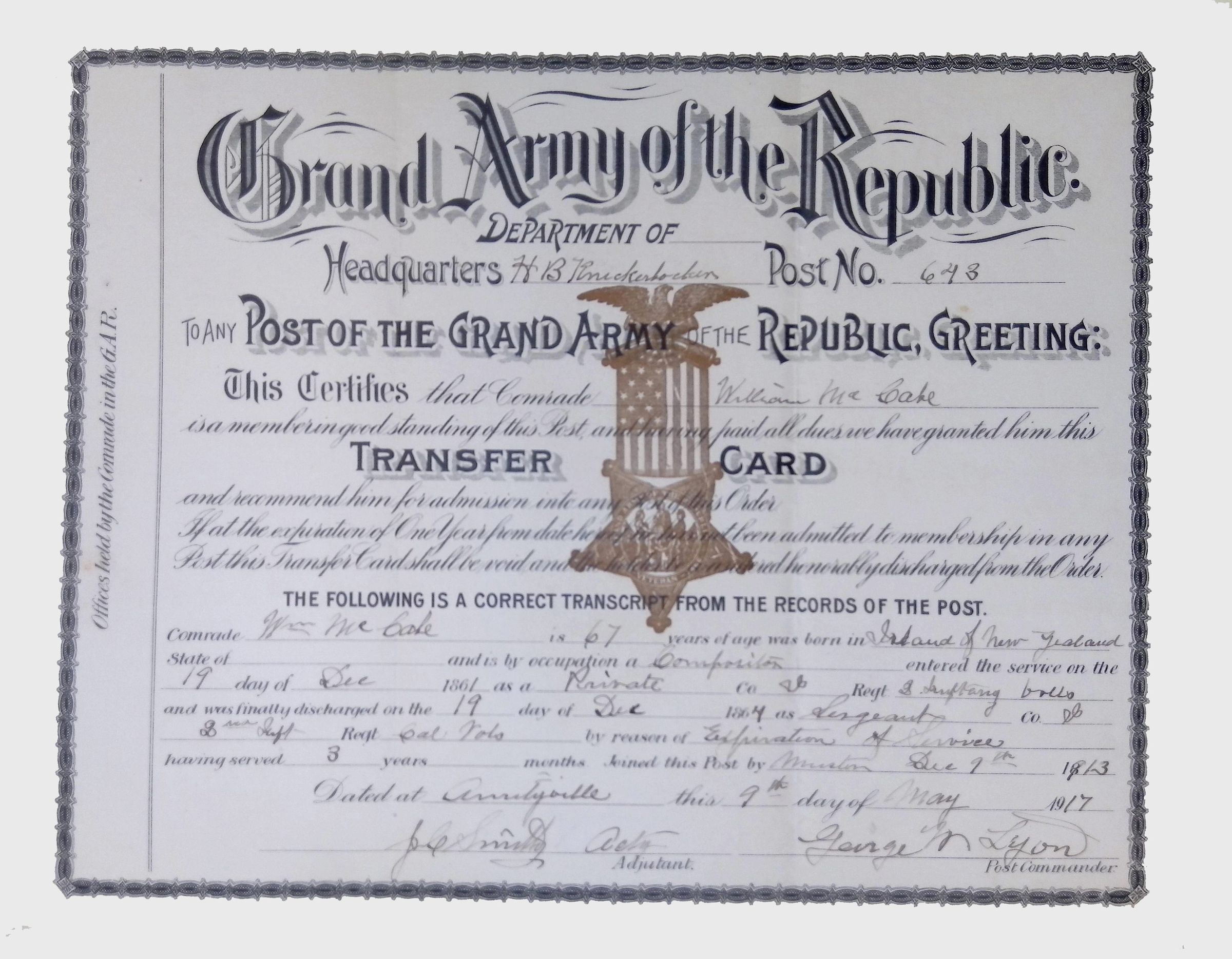 Membership Records, (3 folders, 1917-ca. 1915) picture number 1