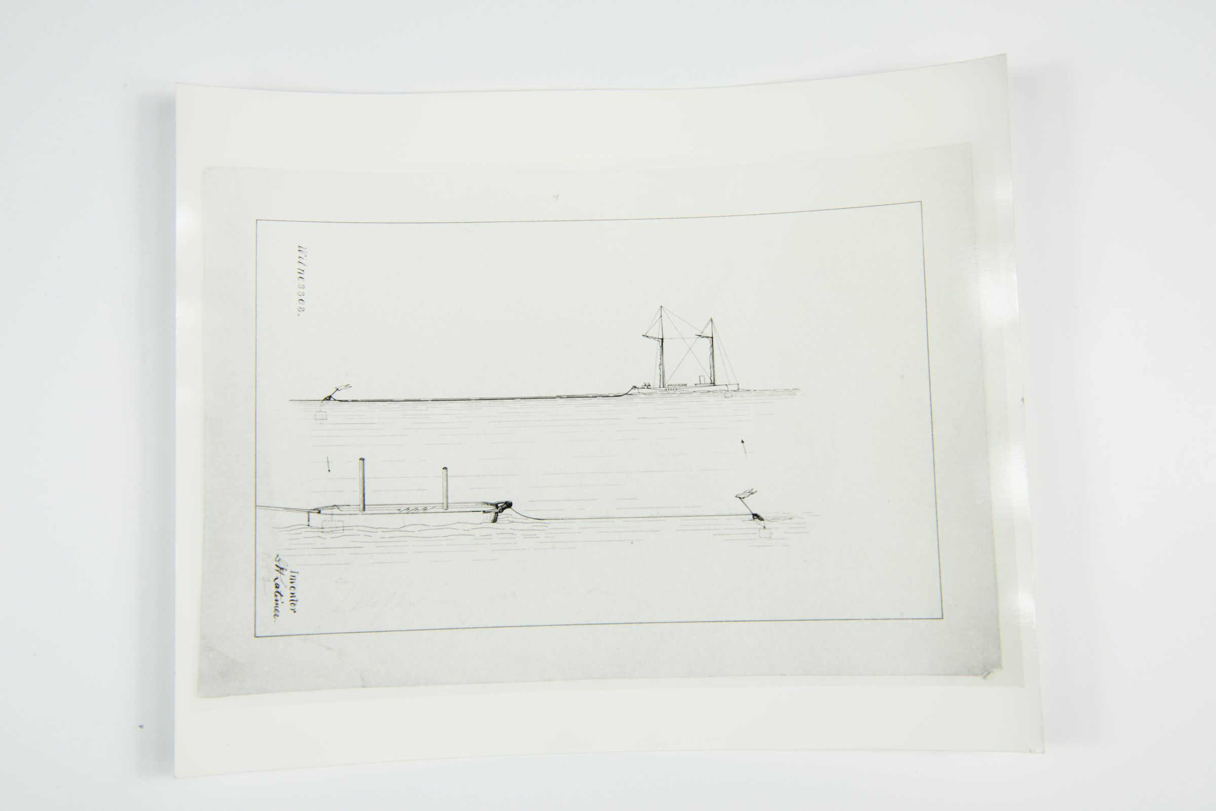 Marine Engineering Sketch by Lewis Latimer picture number 1