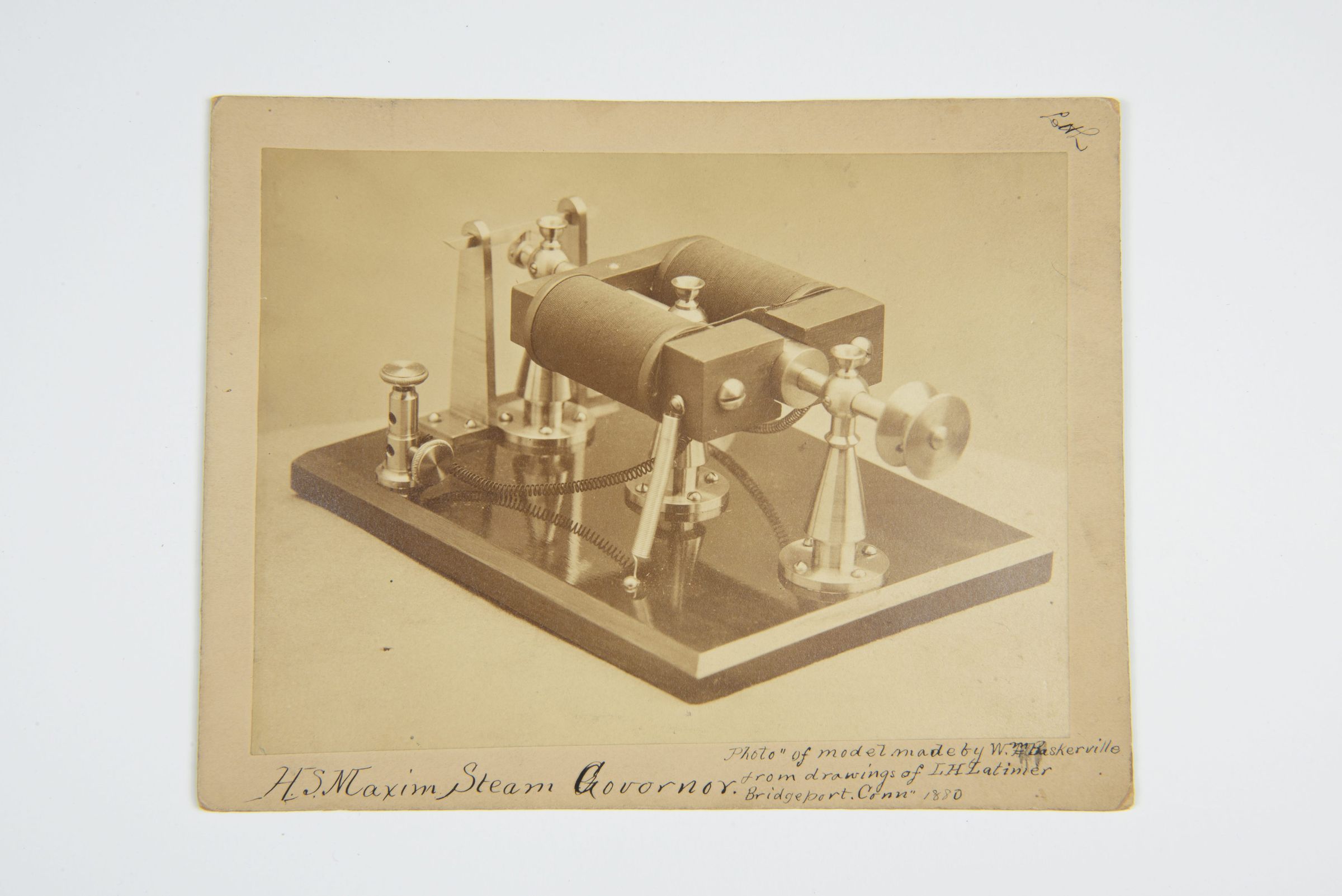 H.S. Maxim Steam Governor picture number 1