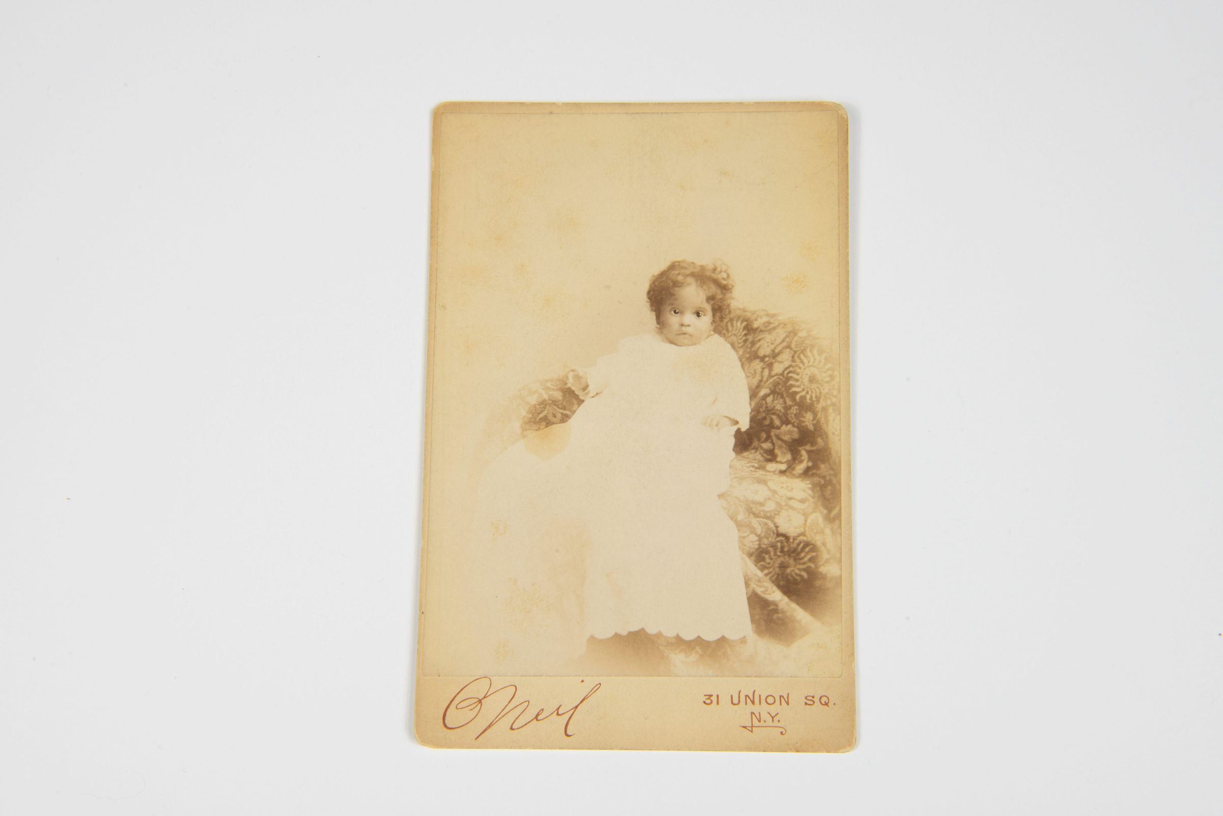 Cabinet Card Photograph of a Young Child picture number 1