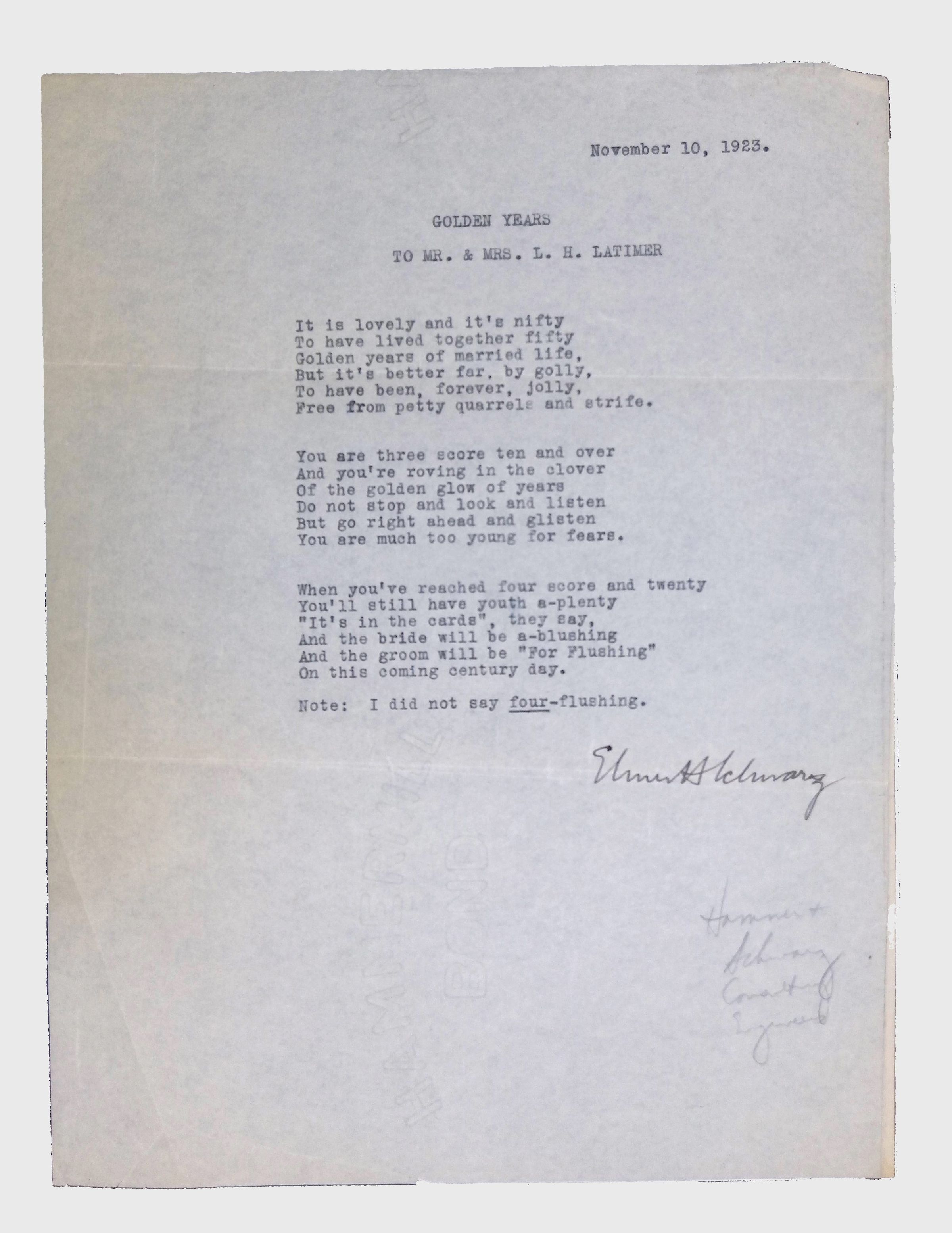 Correspondence Sent and Received, (24 folders, 1879-1923) picture number 1