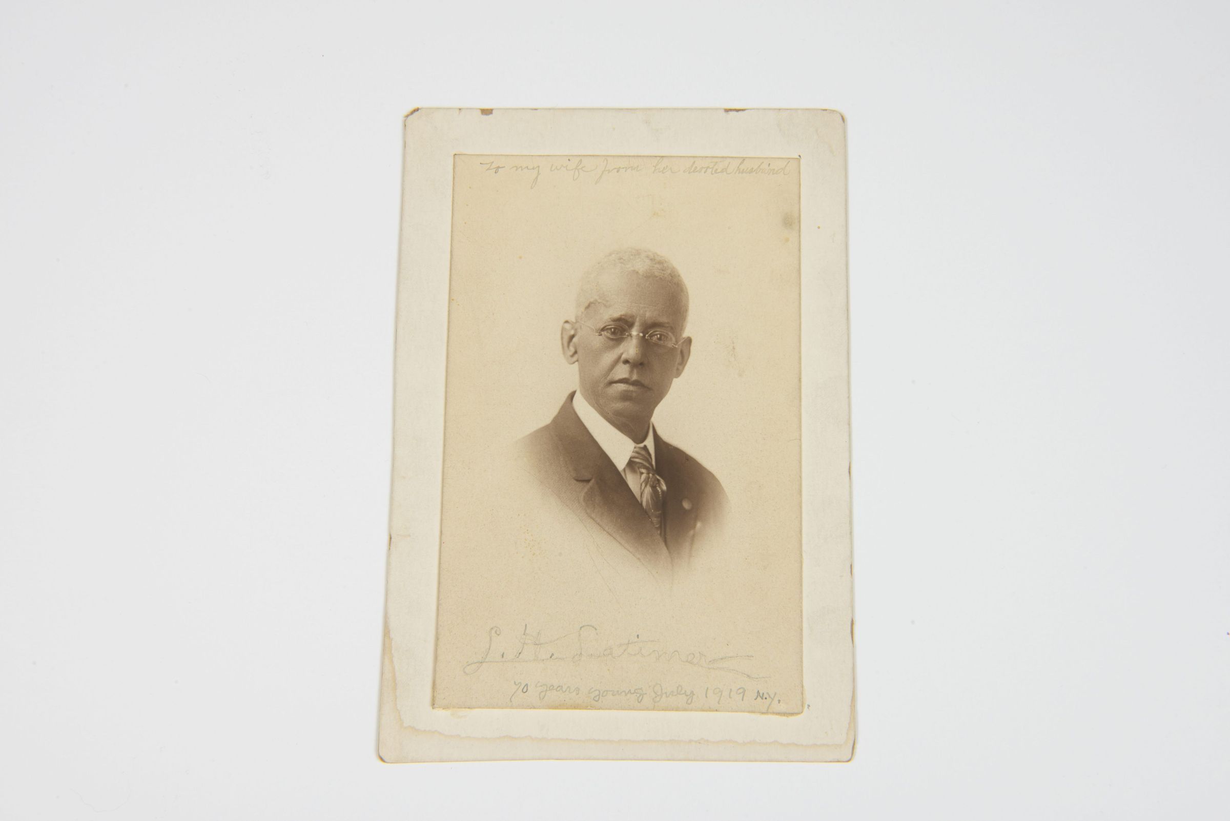 Portrait of Lewis H. Latimer – 70 Years Young, July 1919 picture number 1