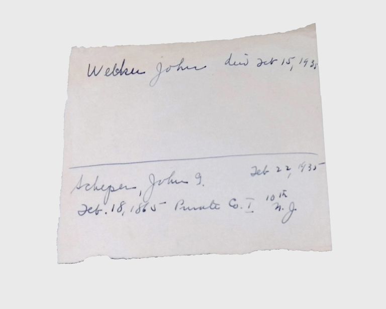 Membership Records, (3 folders, 1917-ca. 1915) picture number 1