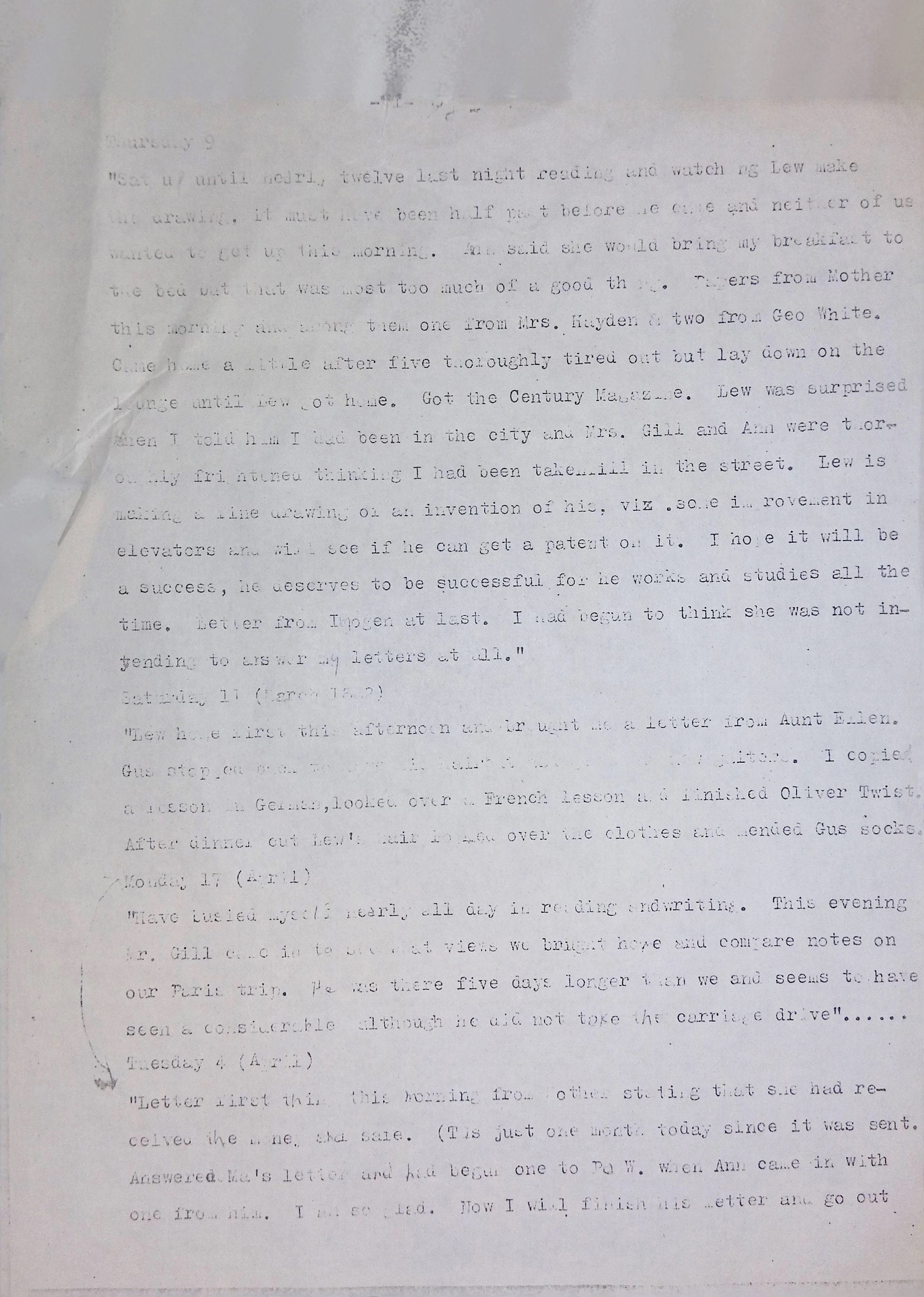 William Latimer Papers, (1 folder, 1964,1969) picture number 1