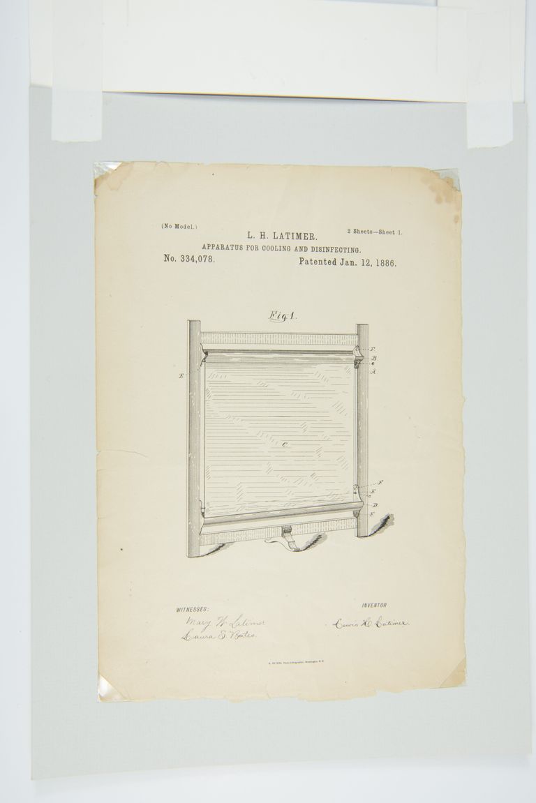 Patent for Apparatus for Cooling and Disinfecting picture number 1