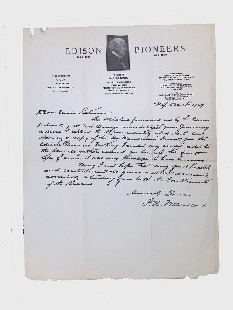 Printed Material, (1 folder, 1900-ca. 1920) picture number 1