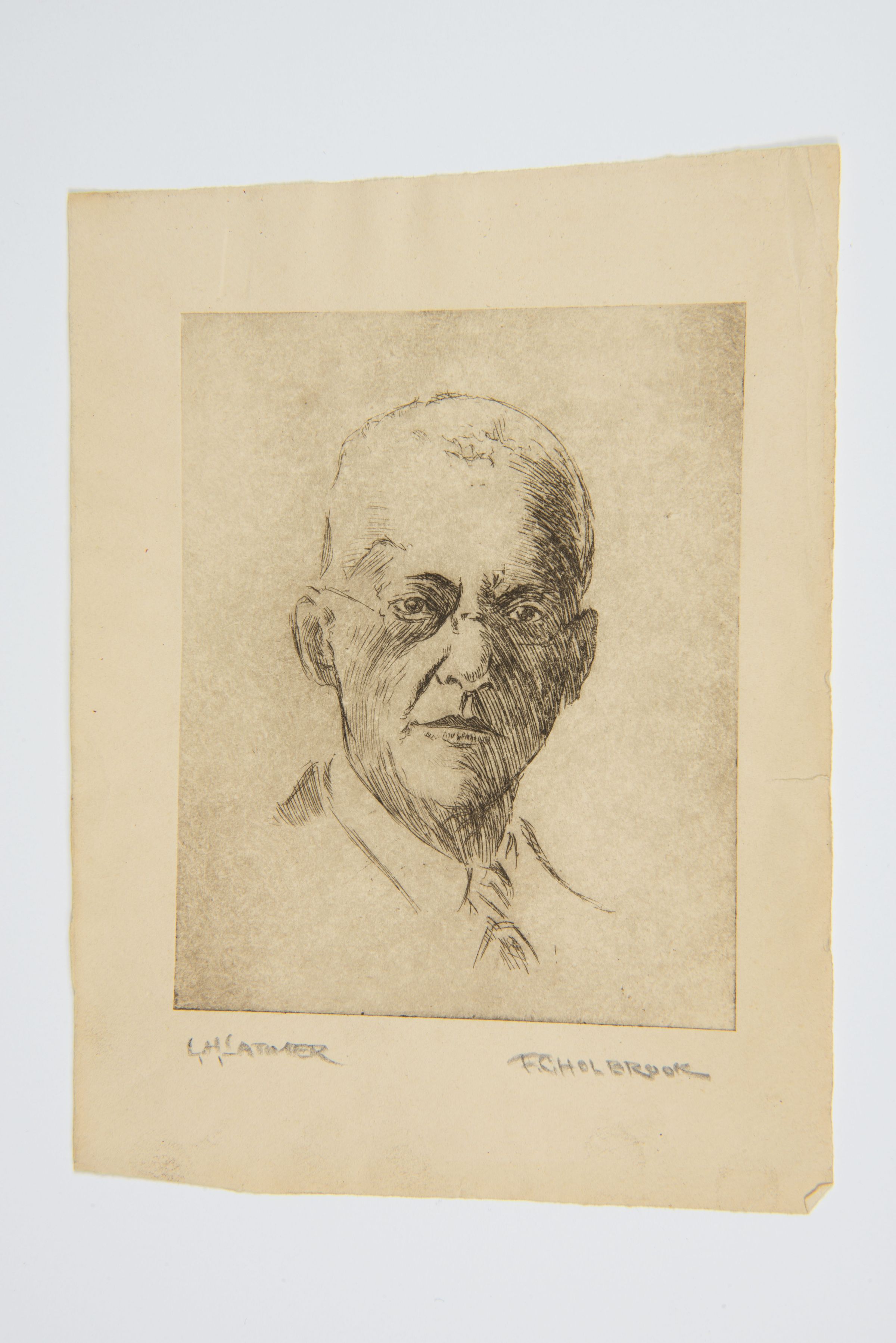 Etching Portrait of Lewis Latimer picture number 1