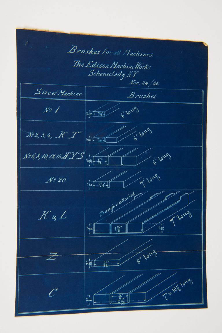 Blueprint – Brushes for All Machines, The Edison Machine Works picture number 1