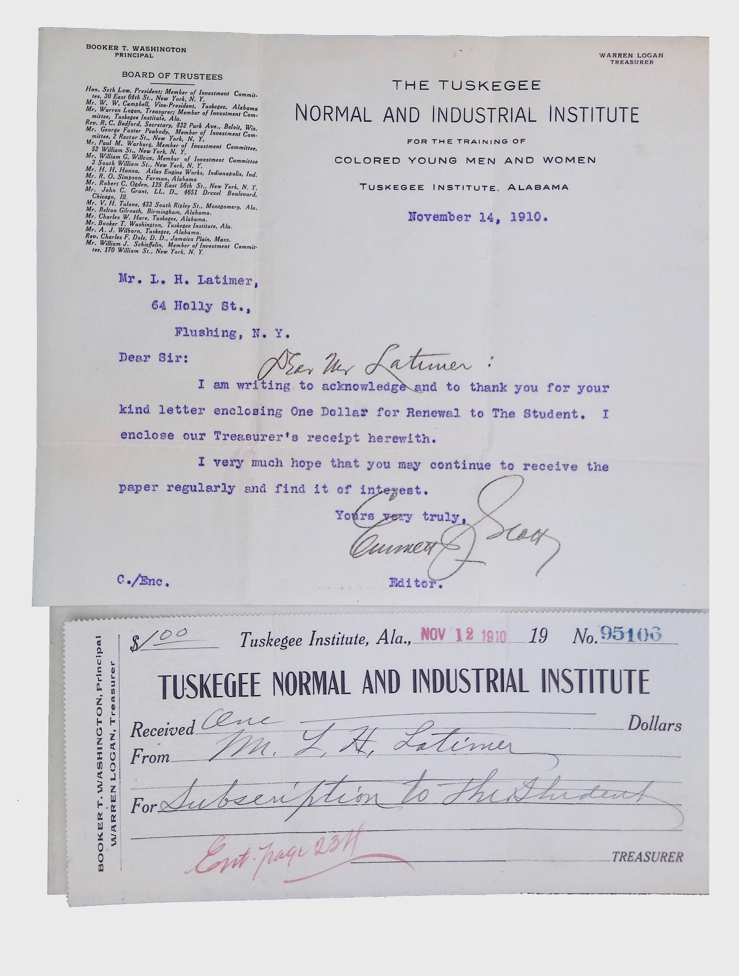 Correspondence Sent and Received, (24 folders, 1879-1923) picture number 1
