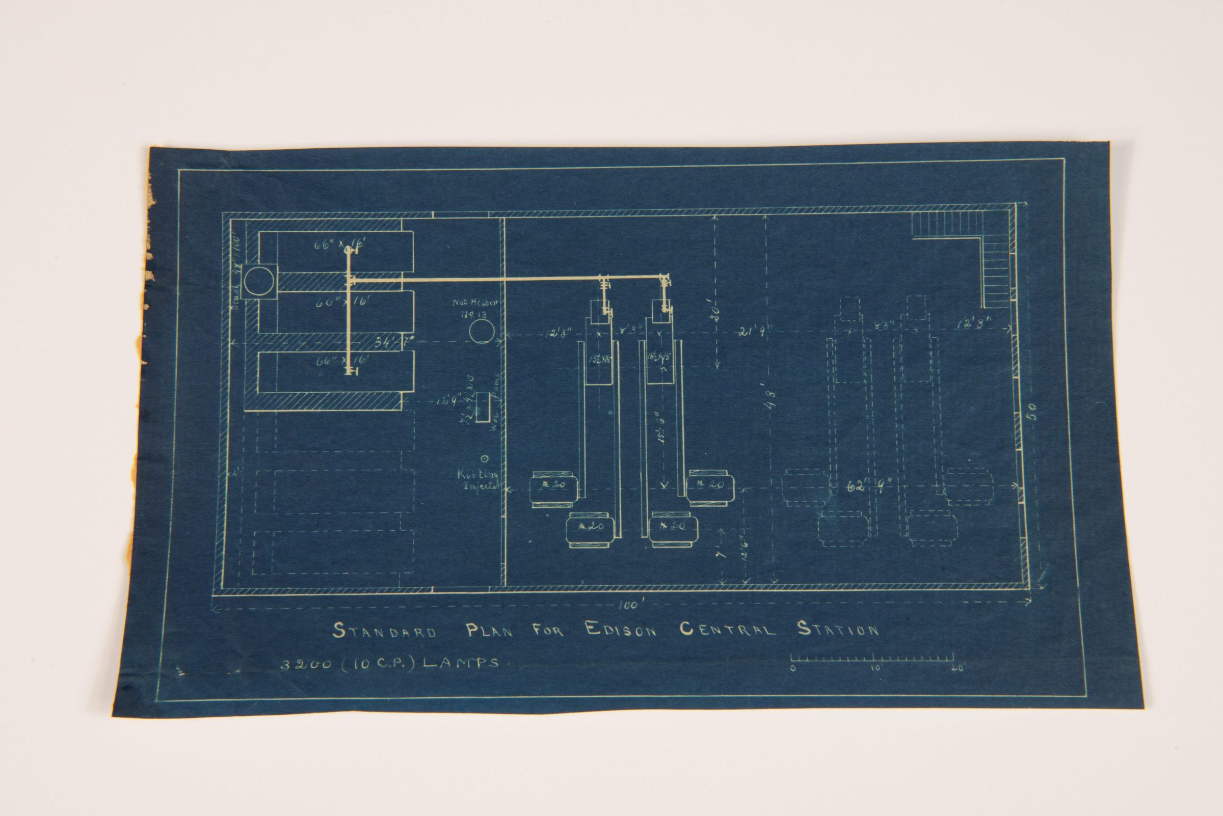Standard Plan for Edison Central Station – 3,200 (10 C.P.) Lamps picture number 1