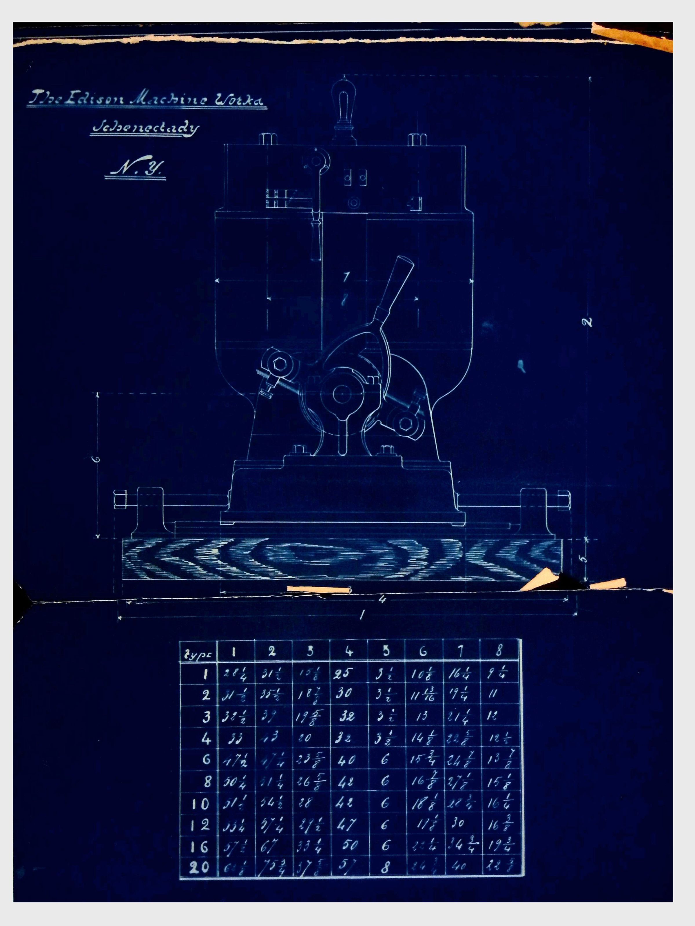 Edison Machine Works Dynamo, (3 folders, ca. 1890) picture number 1