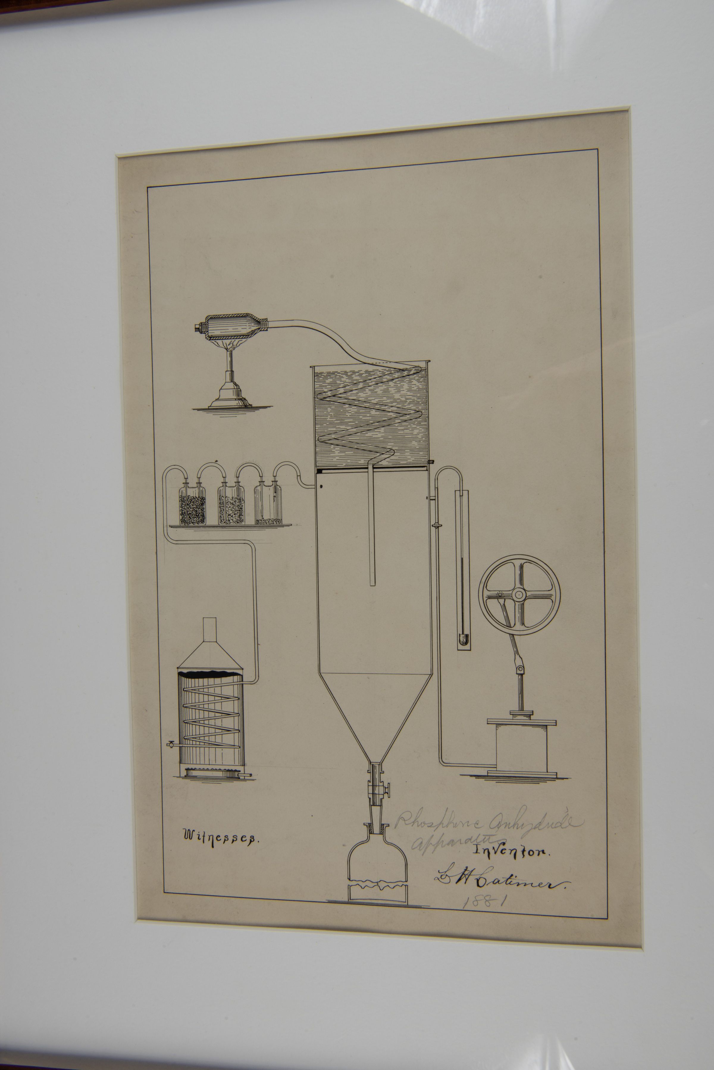 Phosphorus Anhydride Apparatus by Lewis H. Latimer (1881) picture number 1