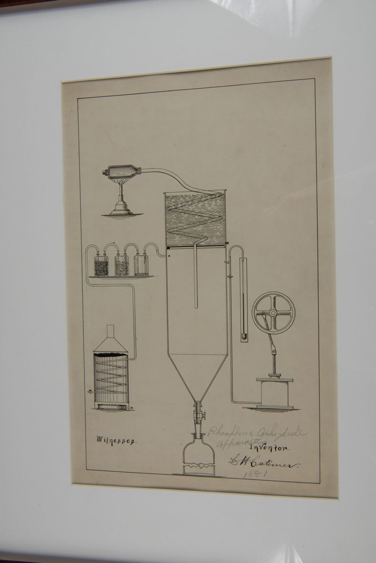 Phosphorus Anhydride Apparatus by Lewis H. Latimer (1881) picture number 1