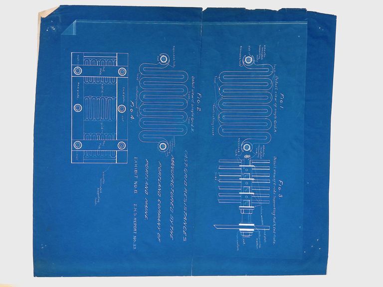 Cast Grid Resistance, (1 folder, ca. 1890) picture number 1