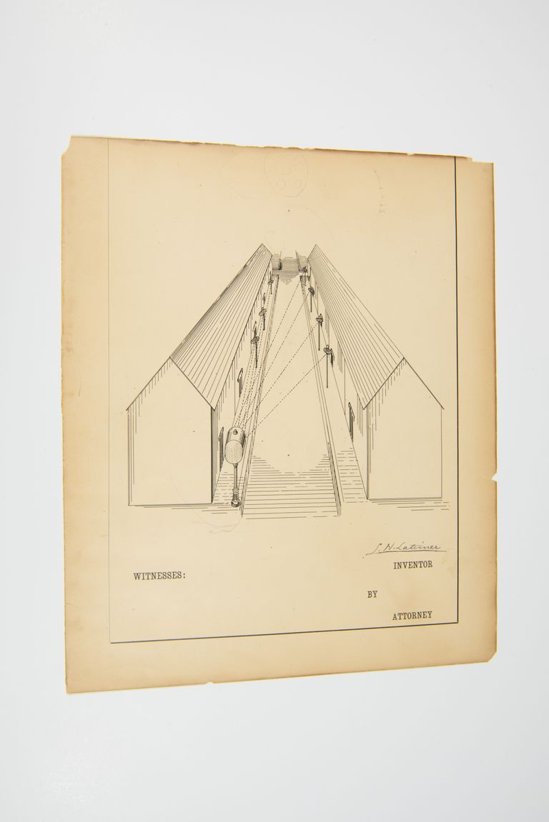Patent or Technical Drawing by Lewis H. Latimer picture number 1