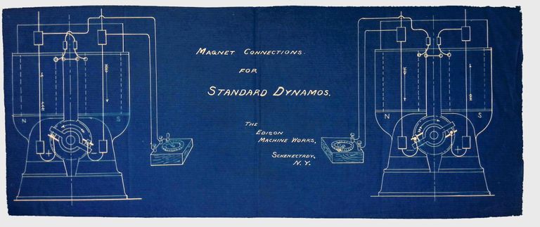 Edison Machine Works Dynamo, (3 folders, ca. 1890) picture number 1