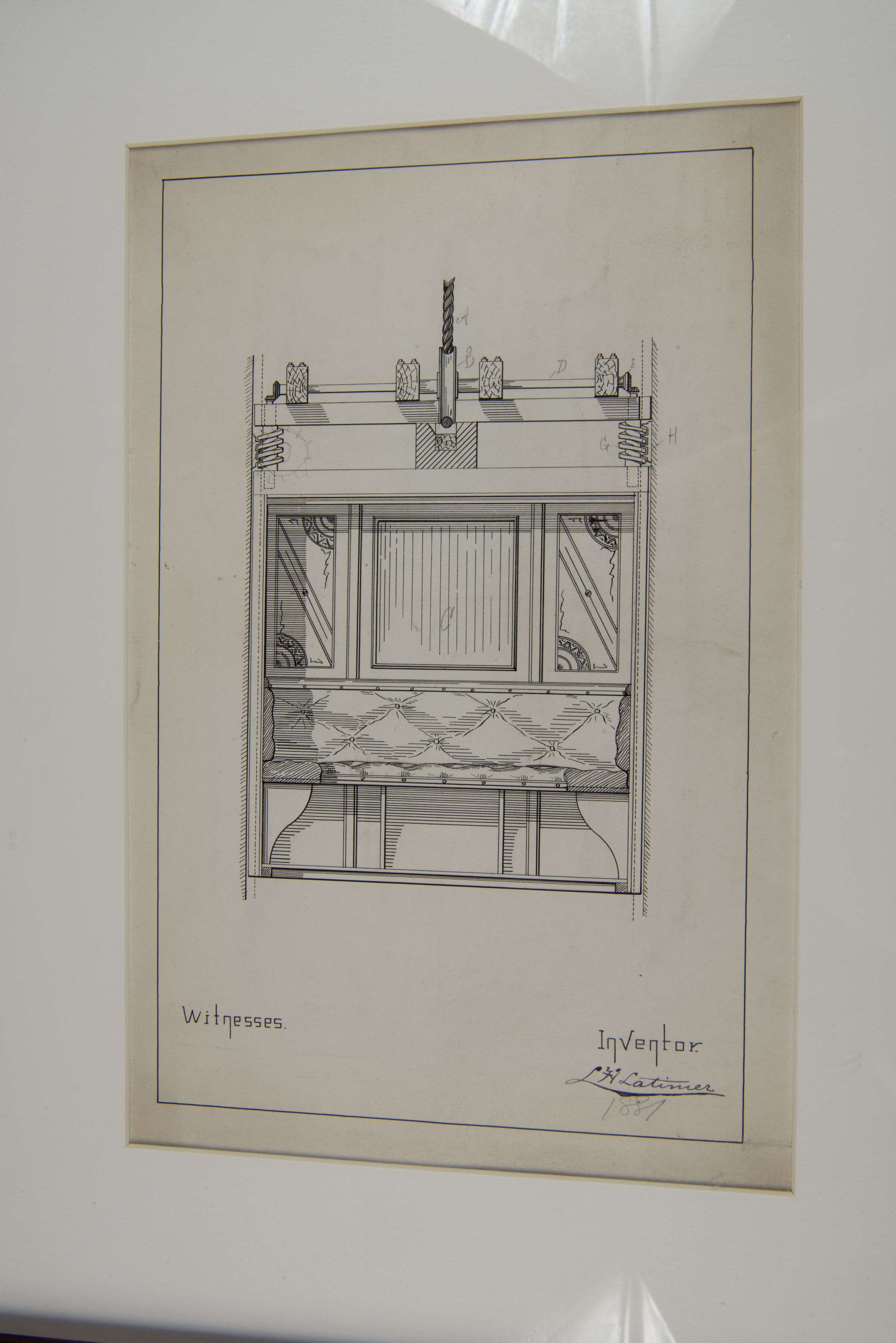Invention Drawing by Lewis H. Latimer picture number 1