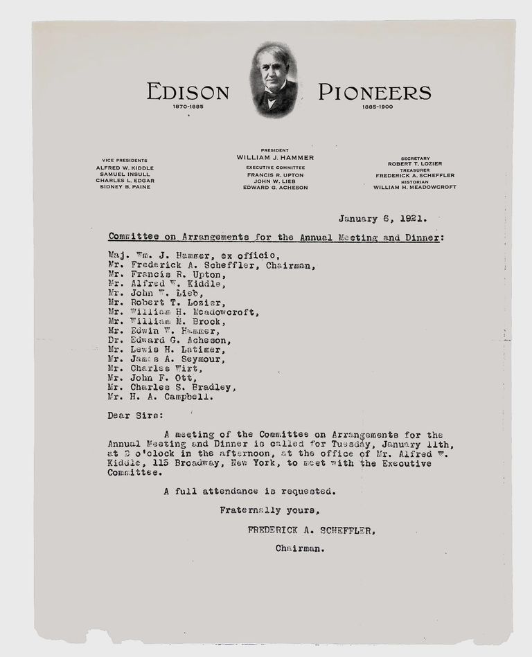 Correspondence Received, (1 box, 3 folders, 1886-1909) picture number 1