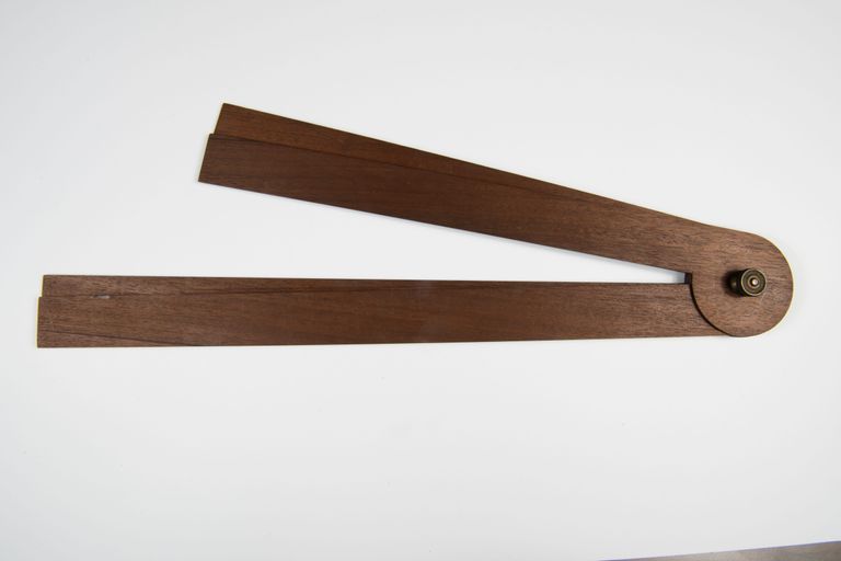 Wooden Drafting Tool – Folding T-Square or Bevel Gauge picture number 1