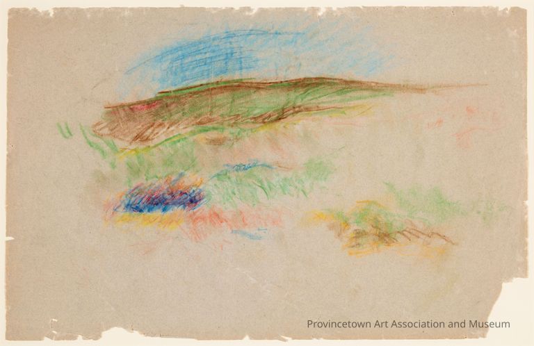 Untitled (Study of Dunes)