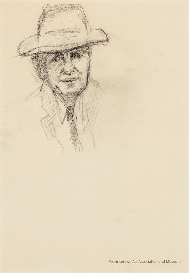 Recto: Untitled (Portrait of Edward in Hat); Verso: Untitled (Study of Three Children Sitting)