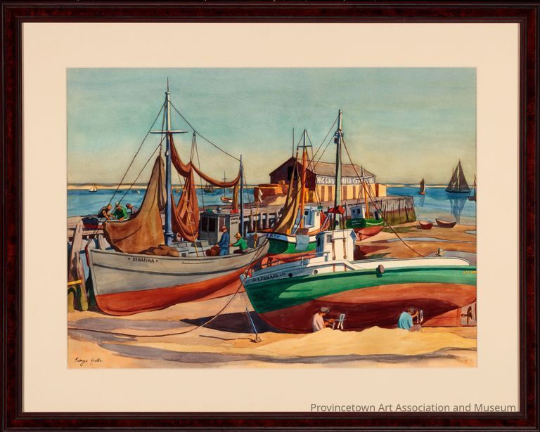 Boats at Higgins Wharf